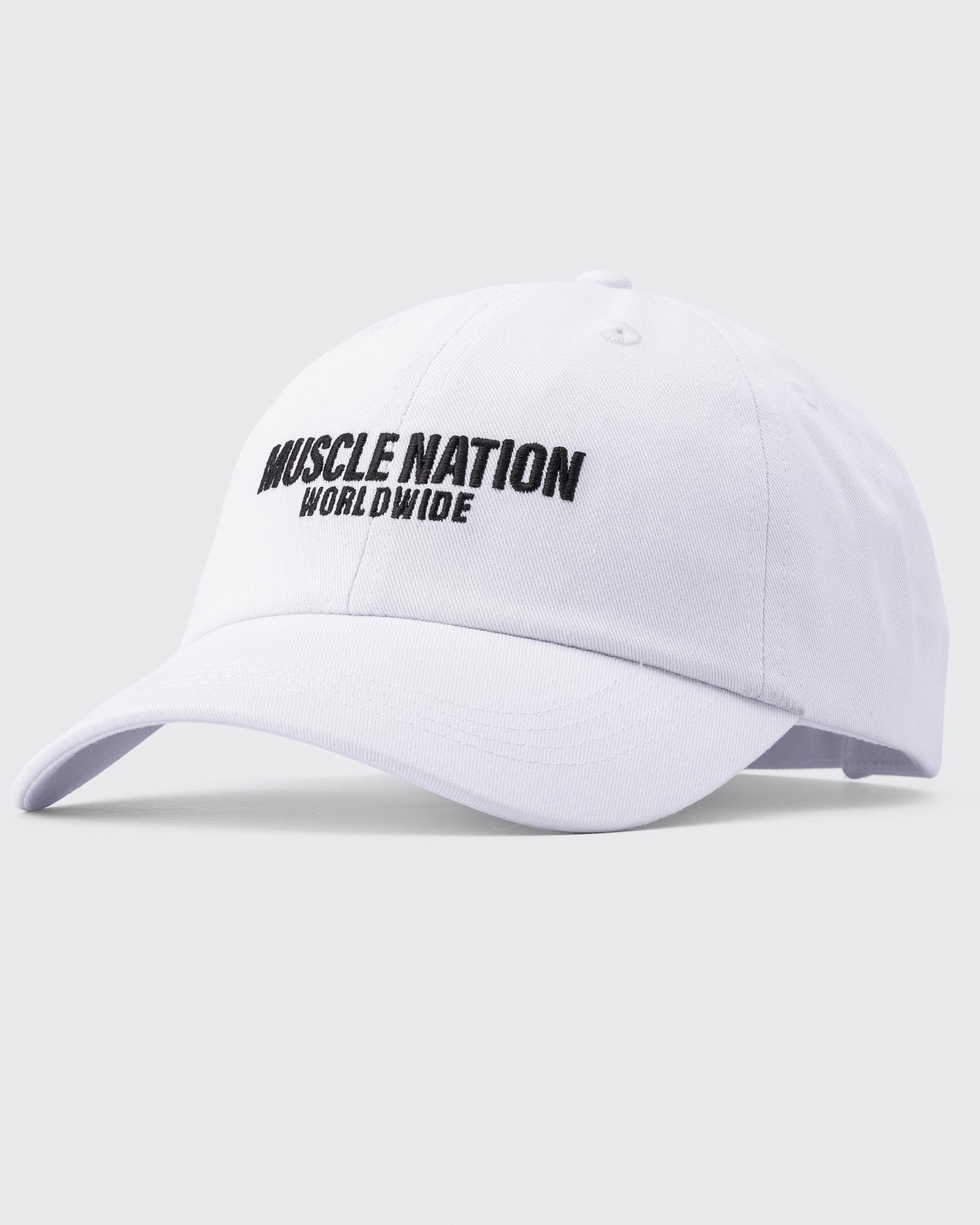 Worldwide Dad Cap - White