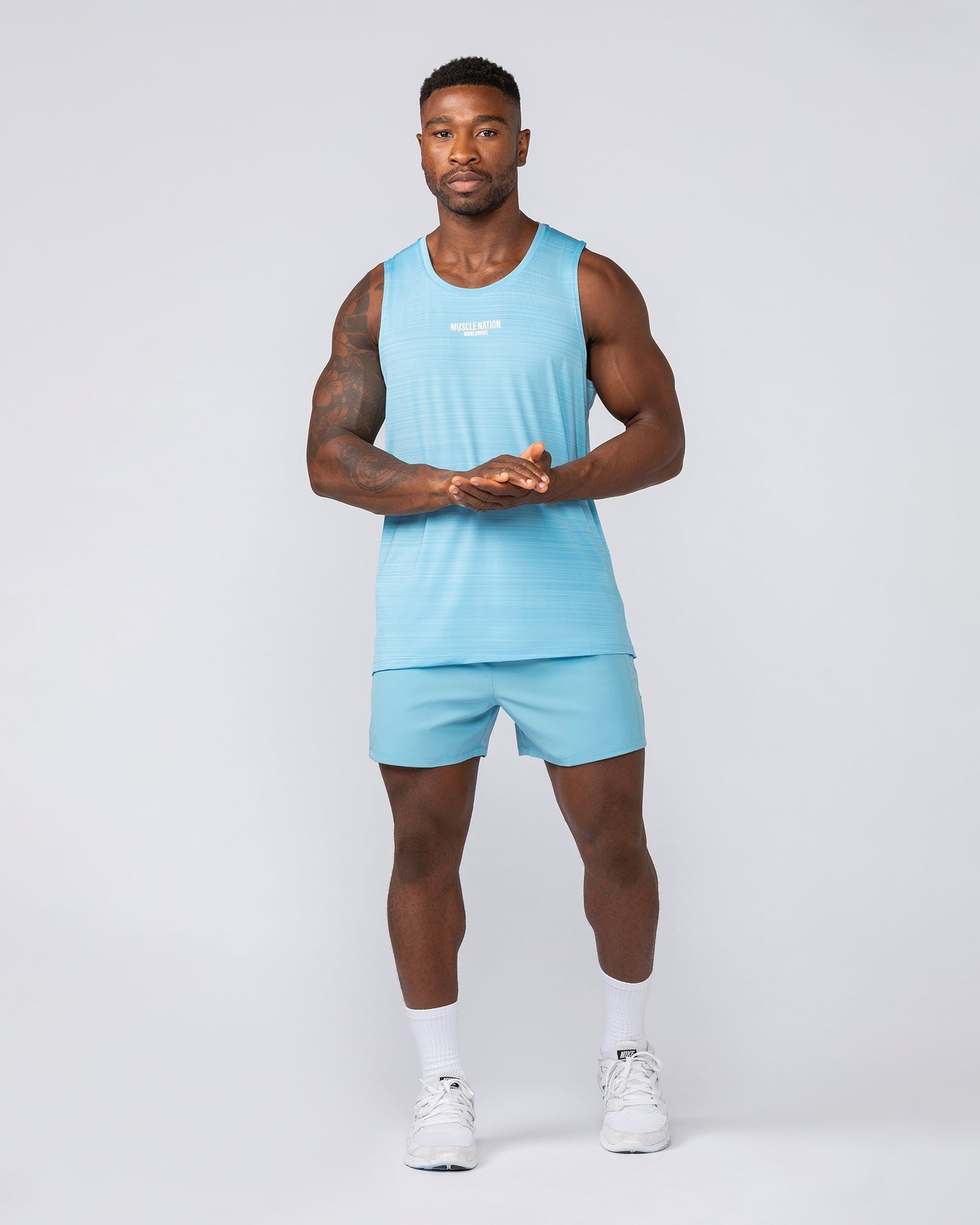 Worldwide Active Tank - Light Blue