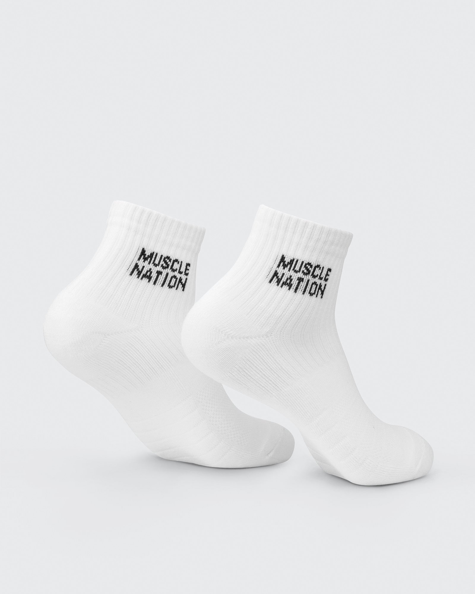 Womens 1/4 Crew Sock (2x Pack)