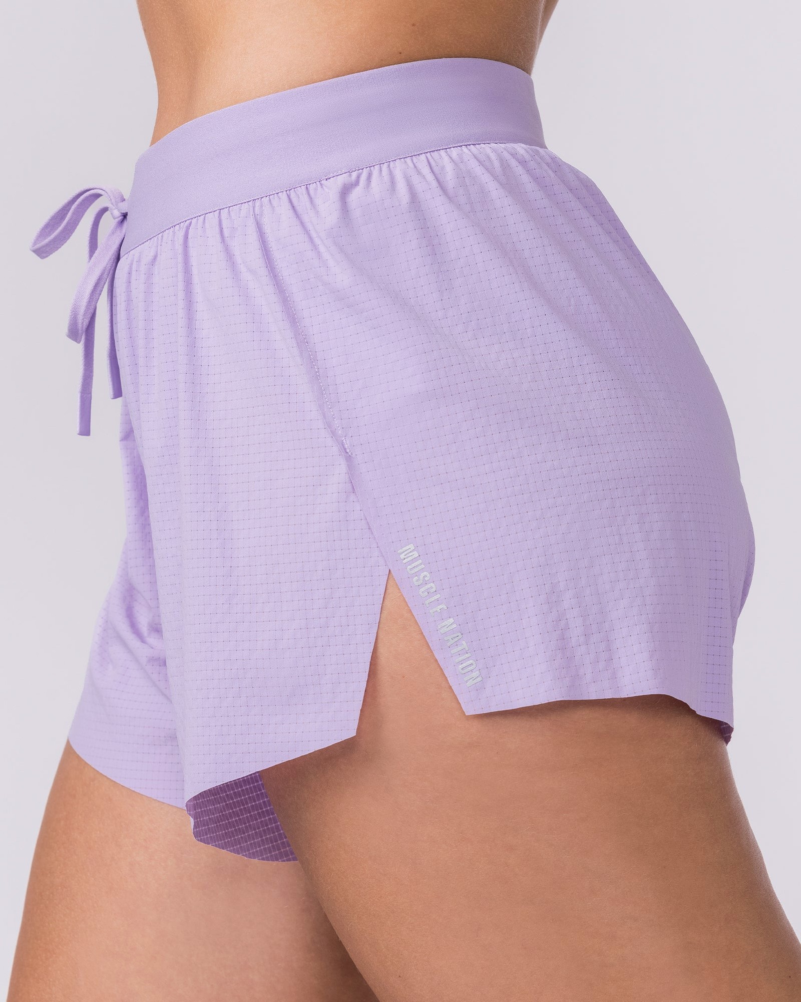 Tempo 3" Run Shorts - Lavender