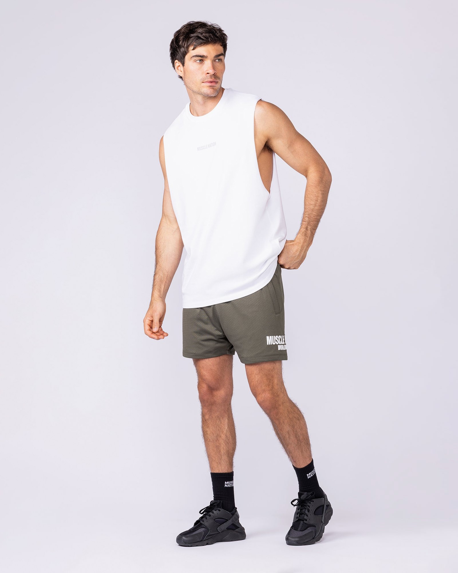Worldwide Lay Up 3.5" Shorts - Dark Khaki