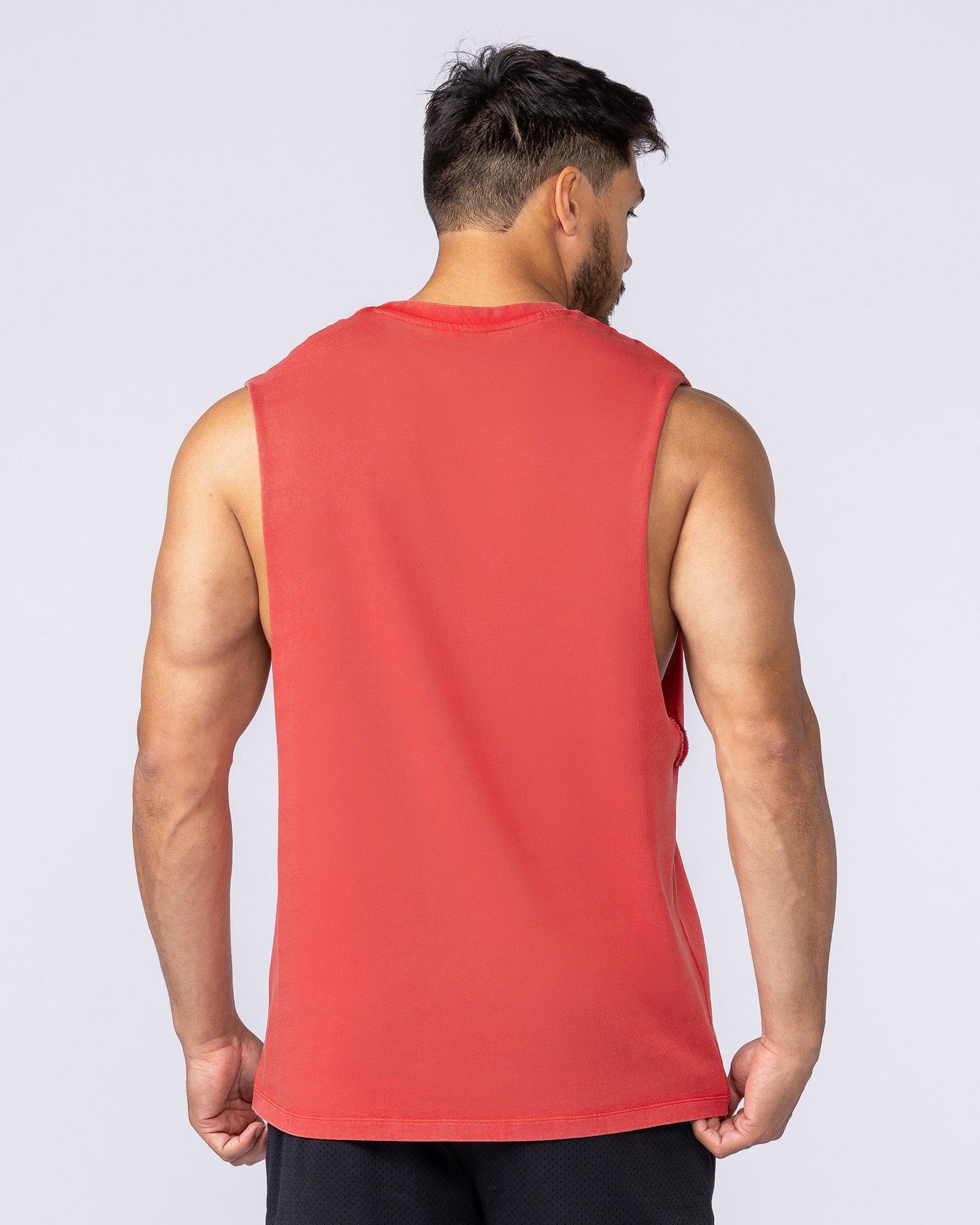 Vintage Training Drop Arm Tank - Washed Red