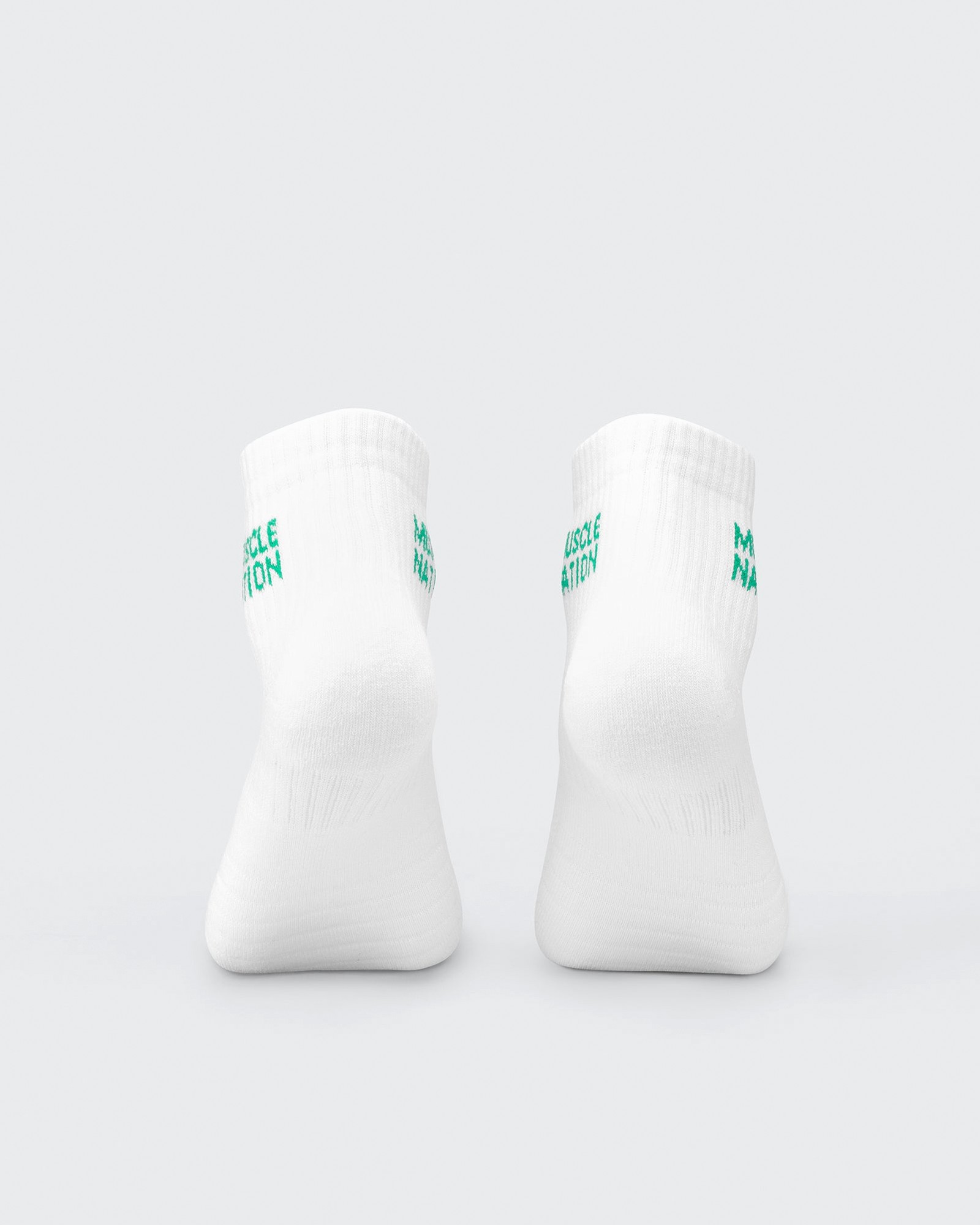 Womens 1/4 Crew Sock (2x Pack) - Clover/ Hollywood pink