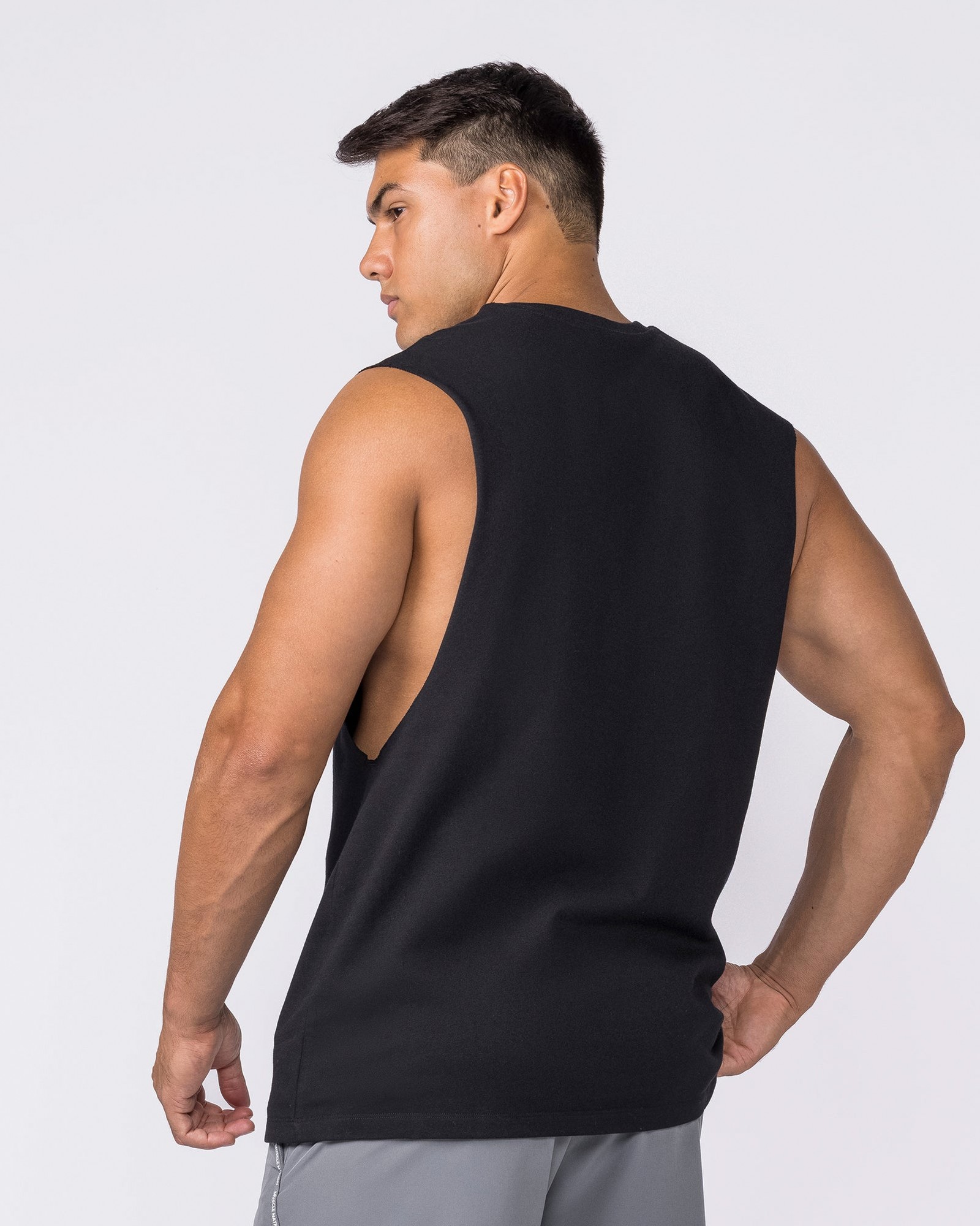 Training Drop Arm Tank - Black