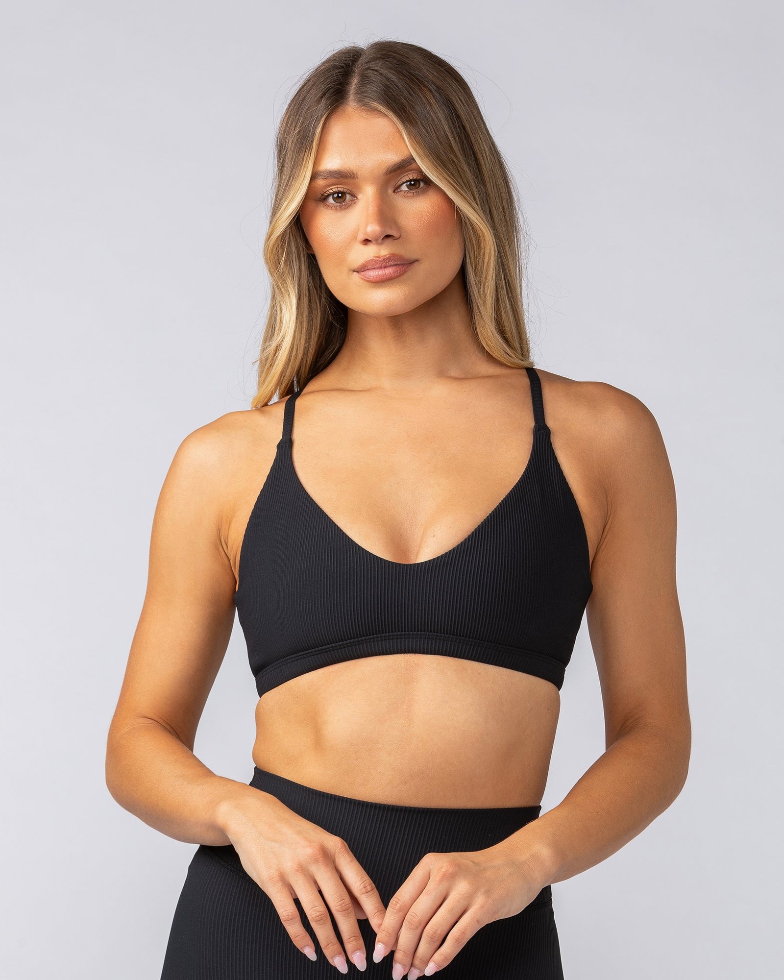 Fantasy Rib Bralette - Black