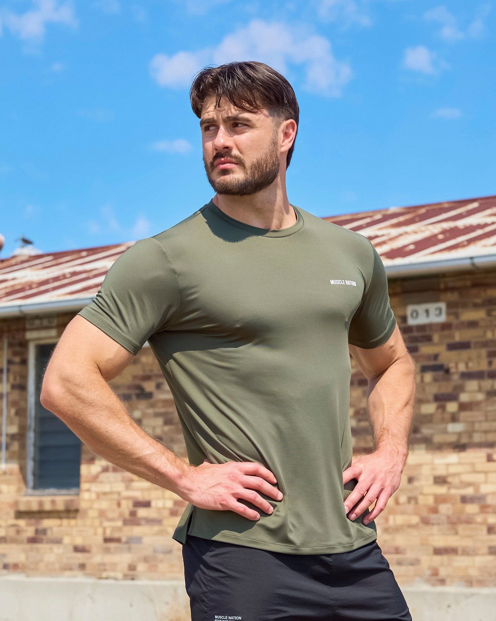 Climaflex Active Tee - Dark Khaki