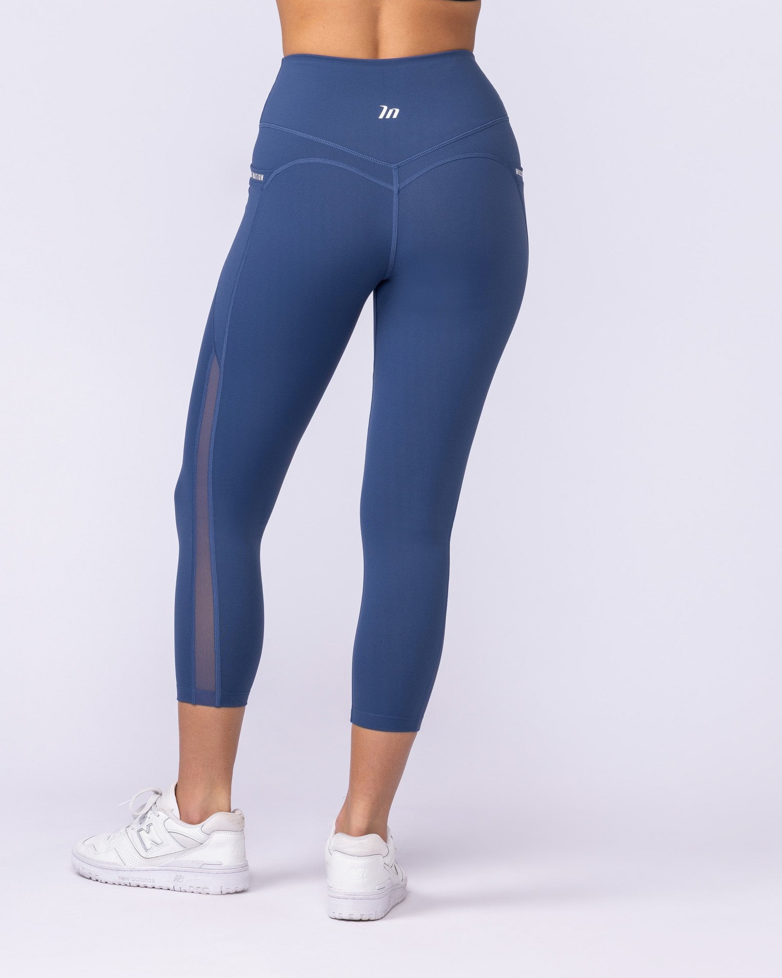 Illusion Signature Pocket 7/8 Leggings - Atlantis