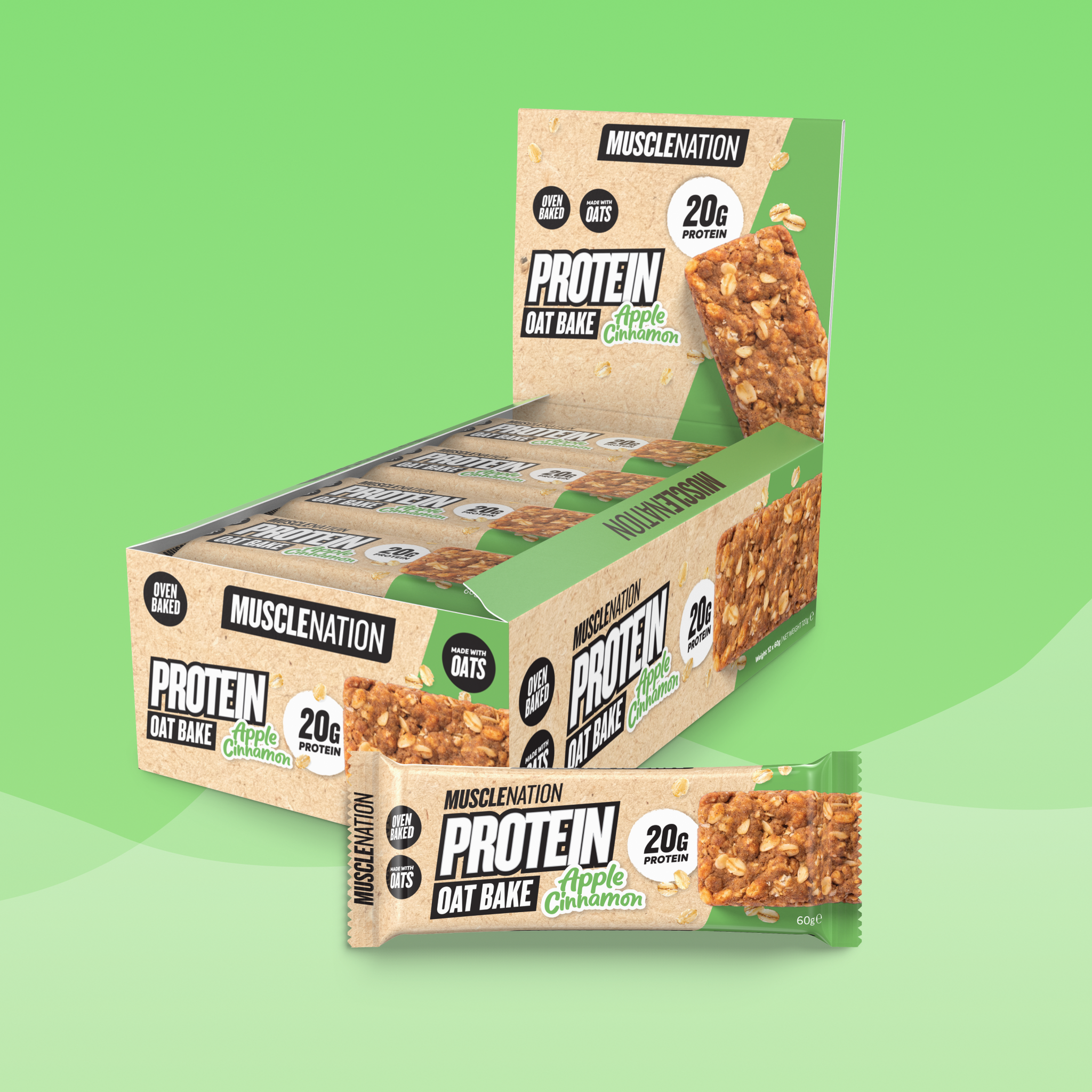 PROTEIN Oat Bake - Apple Cinnamon - Box of 12