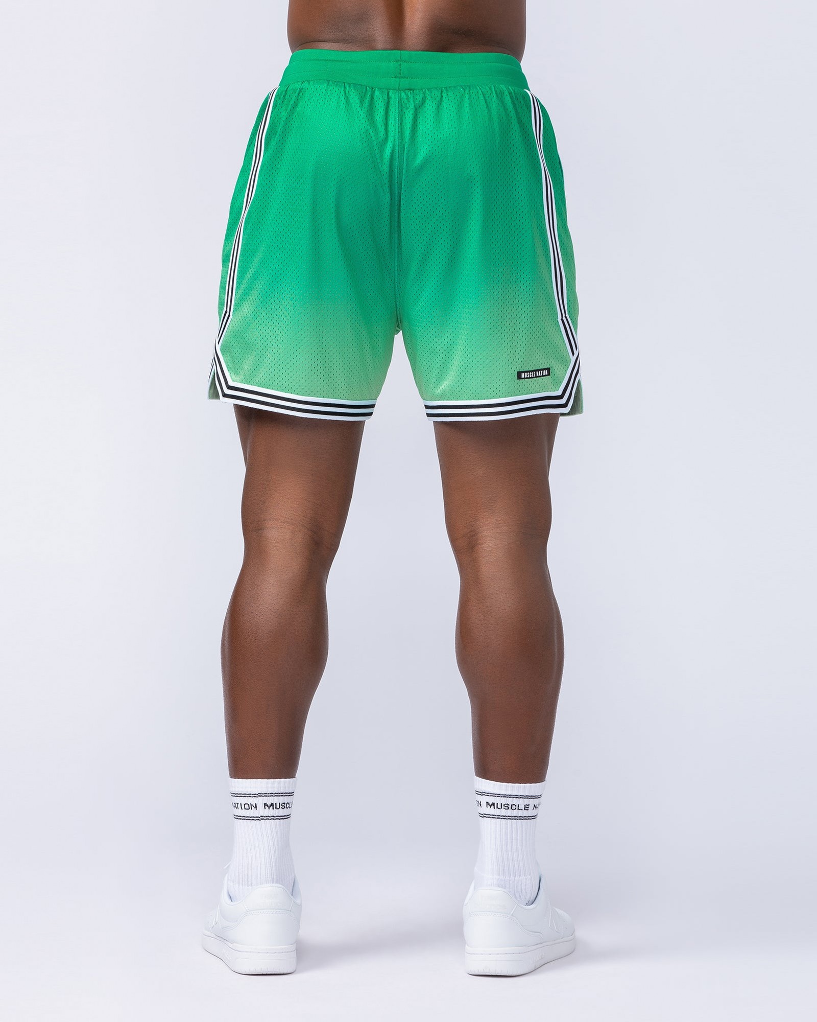 Stadium Basketball 5" Shorts - Clover Ombre Print