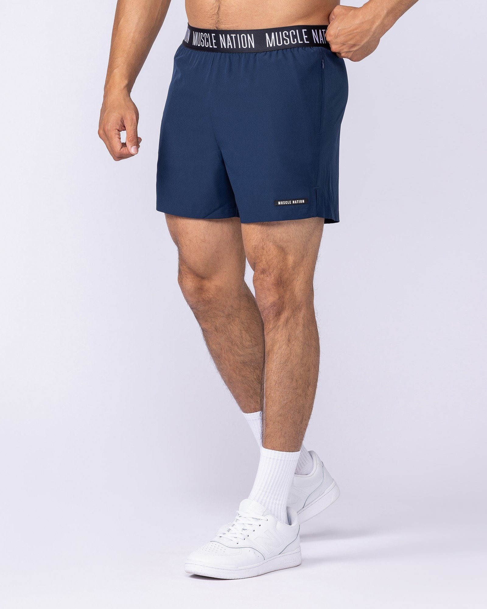 Level Up Training 4" Shorts - Navy
