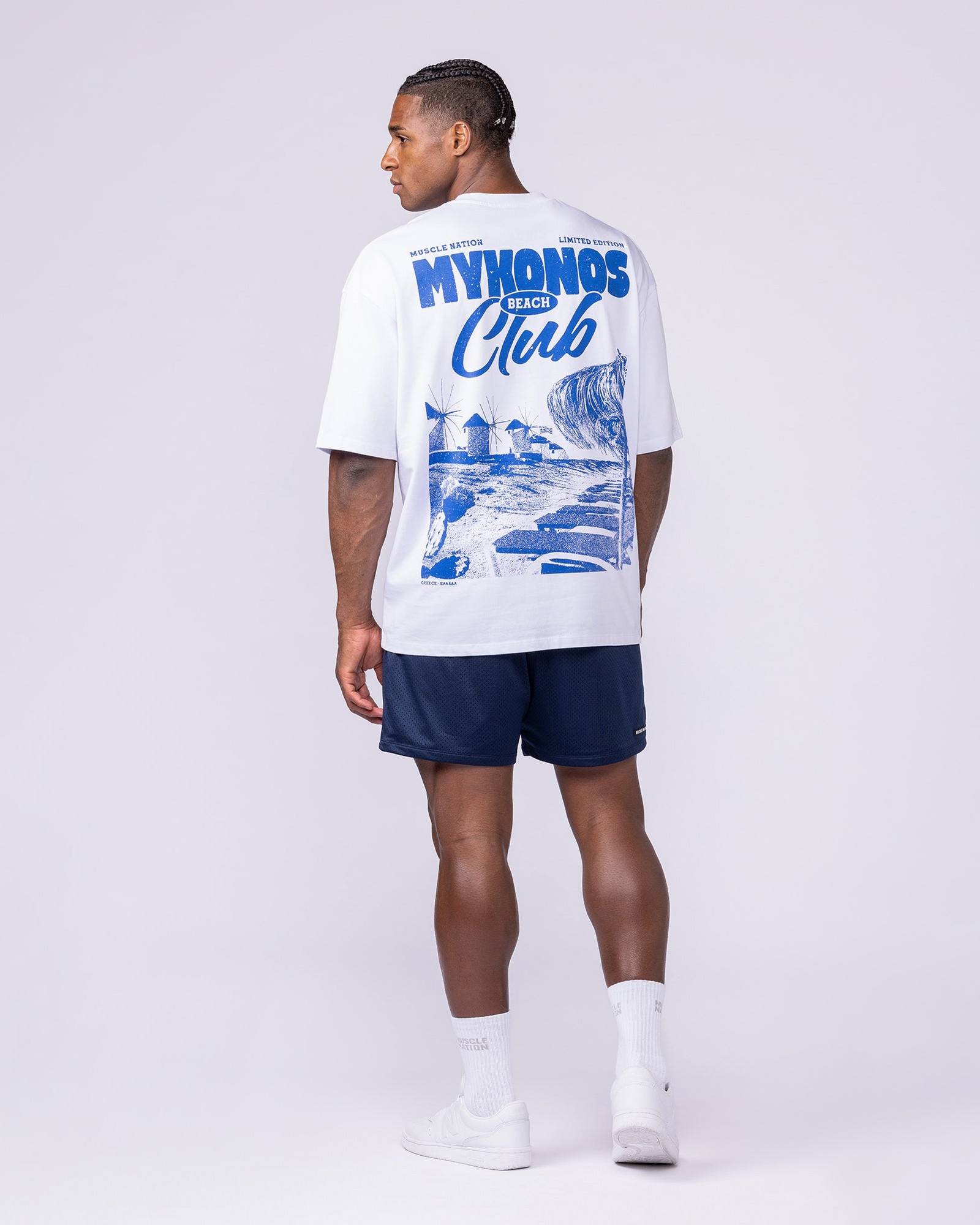 Mykonos Oversized Tee - White