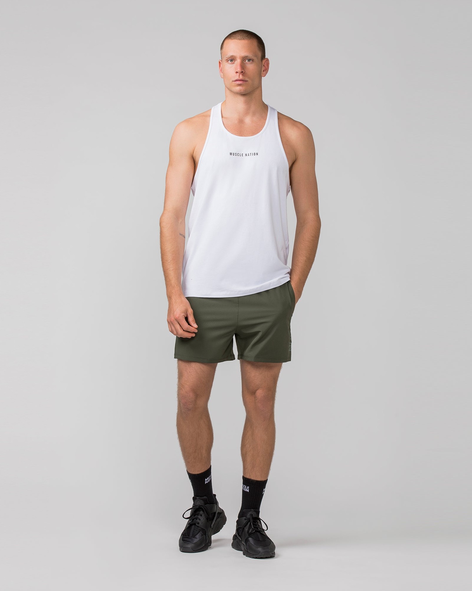 Function 4" Shorts - Dark Khaki