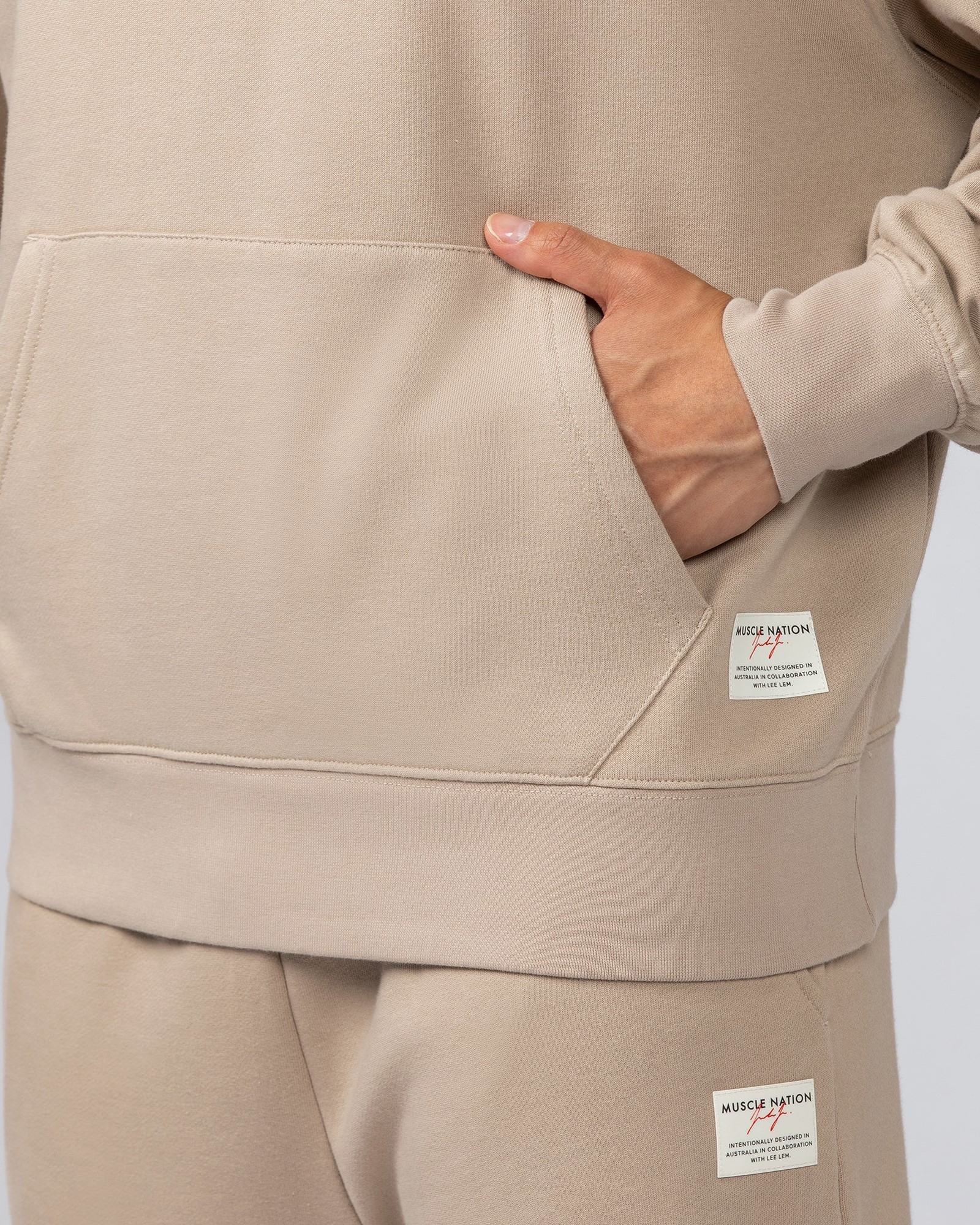 Lee Lem Cropped Hoodie - Washed Tuffet