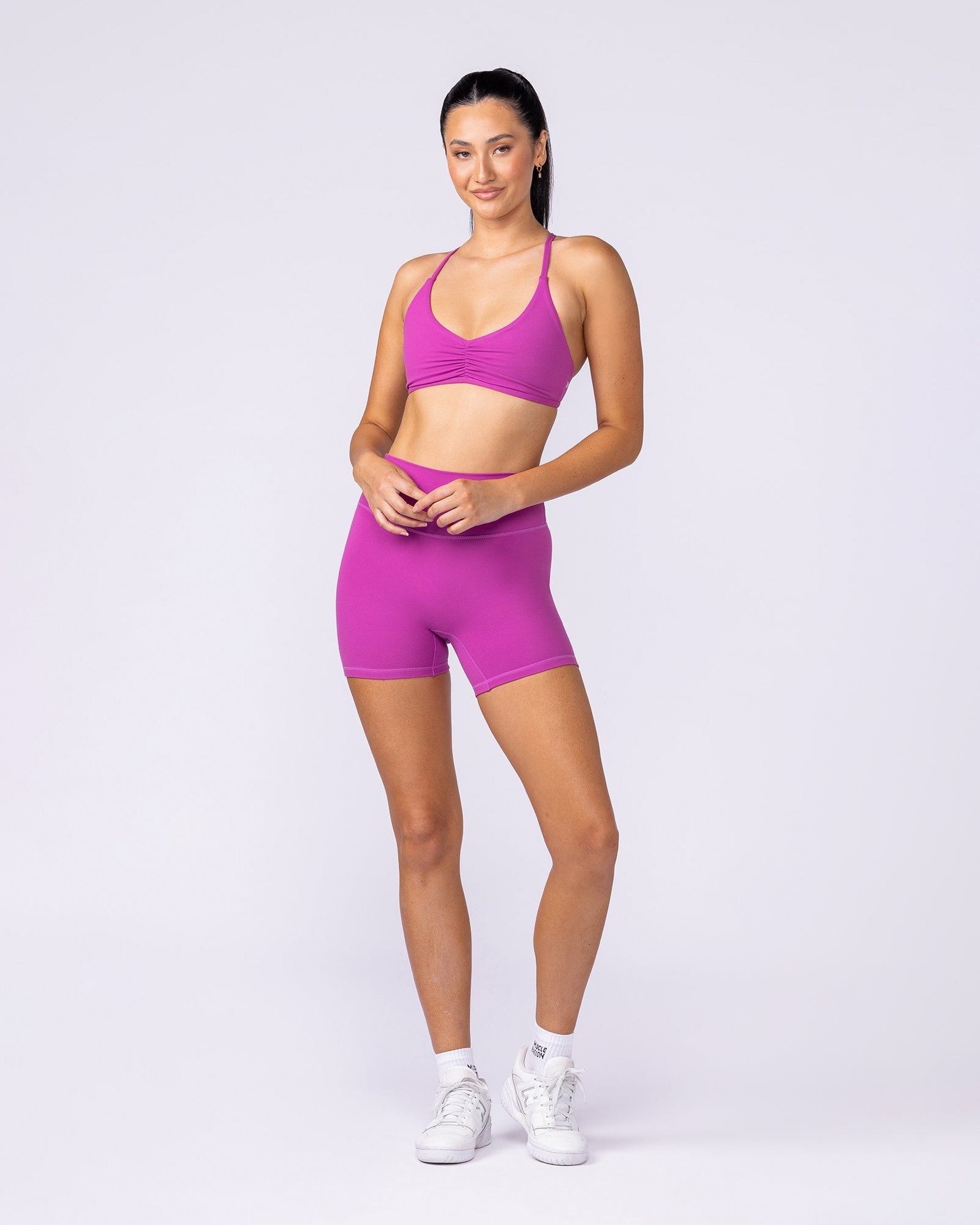 Zero Rise Everyday Midway Shorts - Radiant Orchid