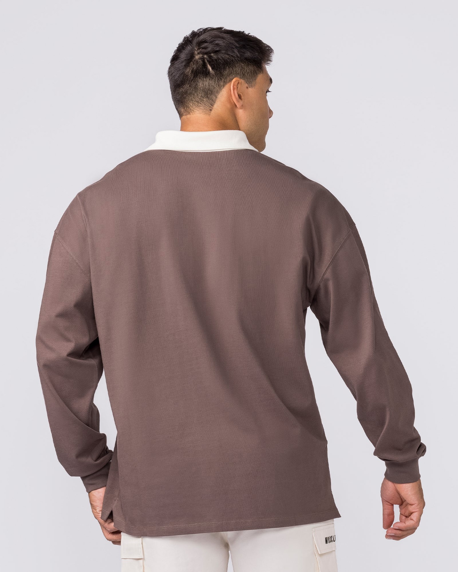 Essential Lightweight Rugby Jersey - Dark Taupe
