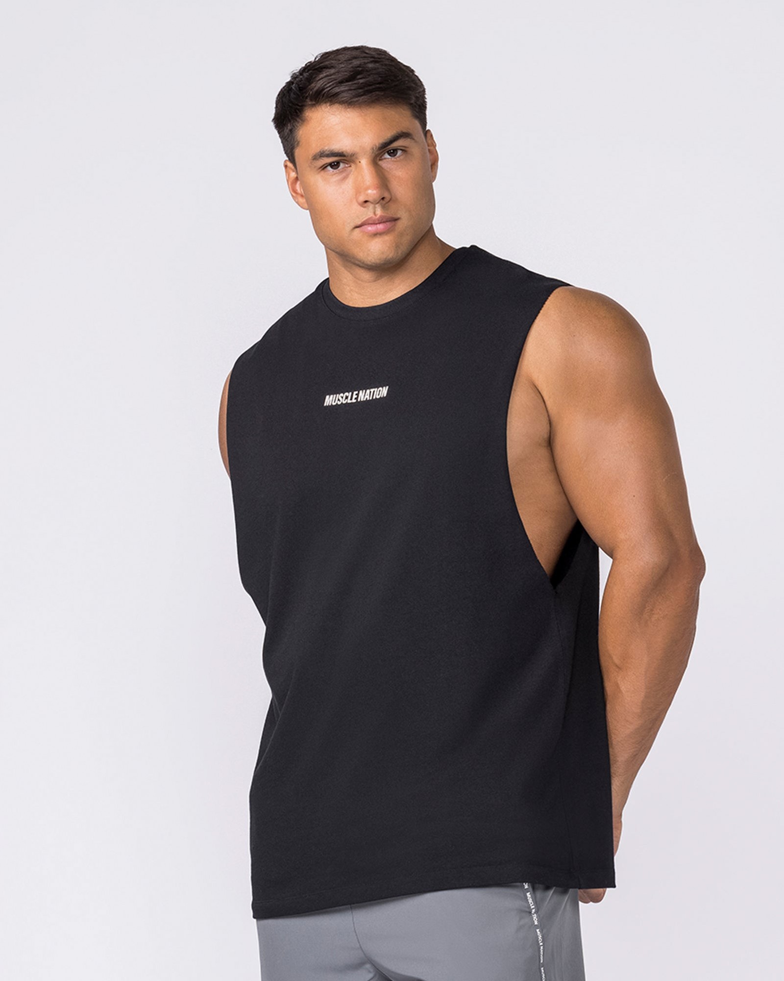 Training Drop Arm Tank - Black