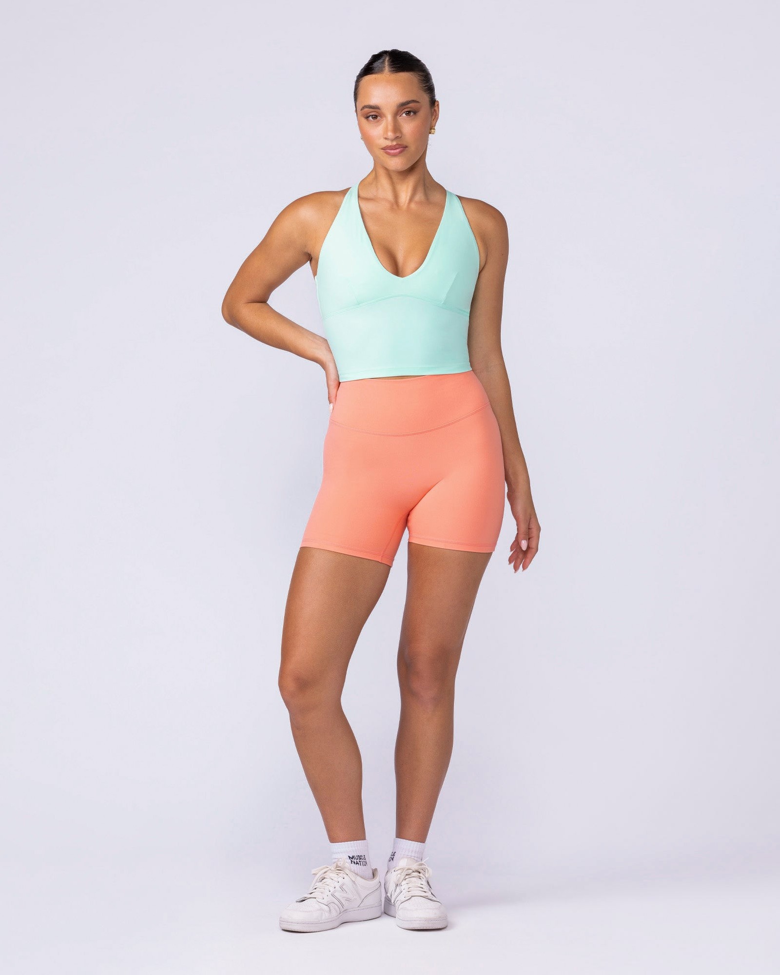 Influence Bra Tank - Ocean Wave