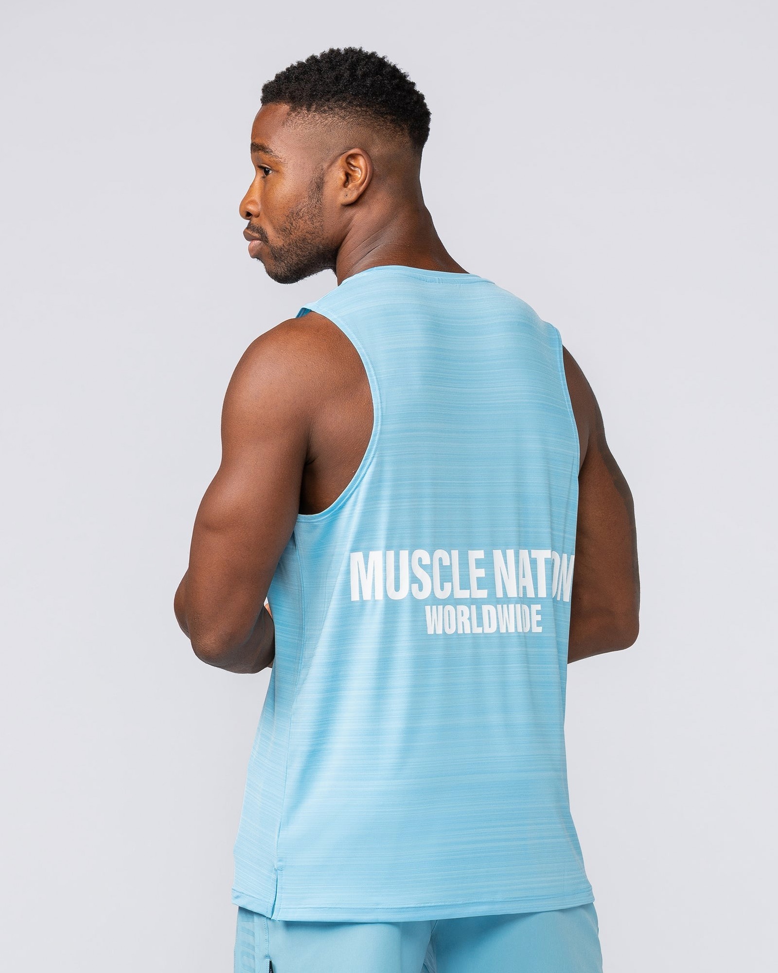 Worldwide Active Tank - Light Blue