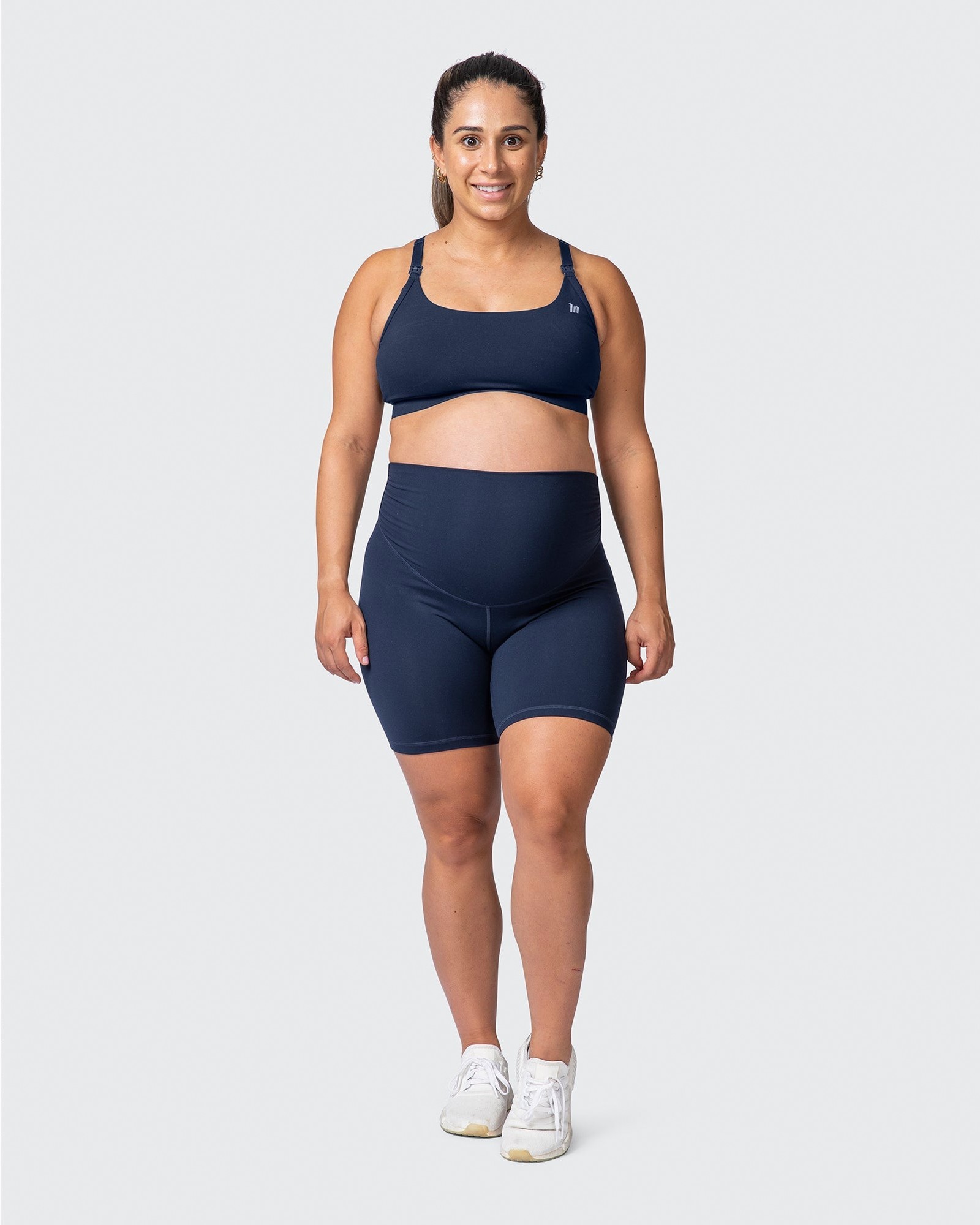 Maternity Everyday Bike Short - Navy