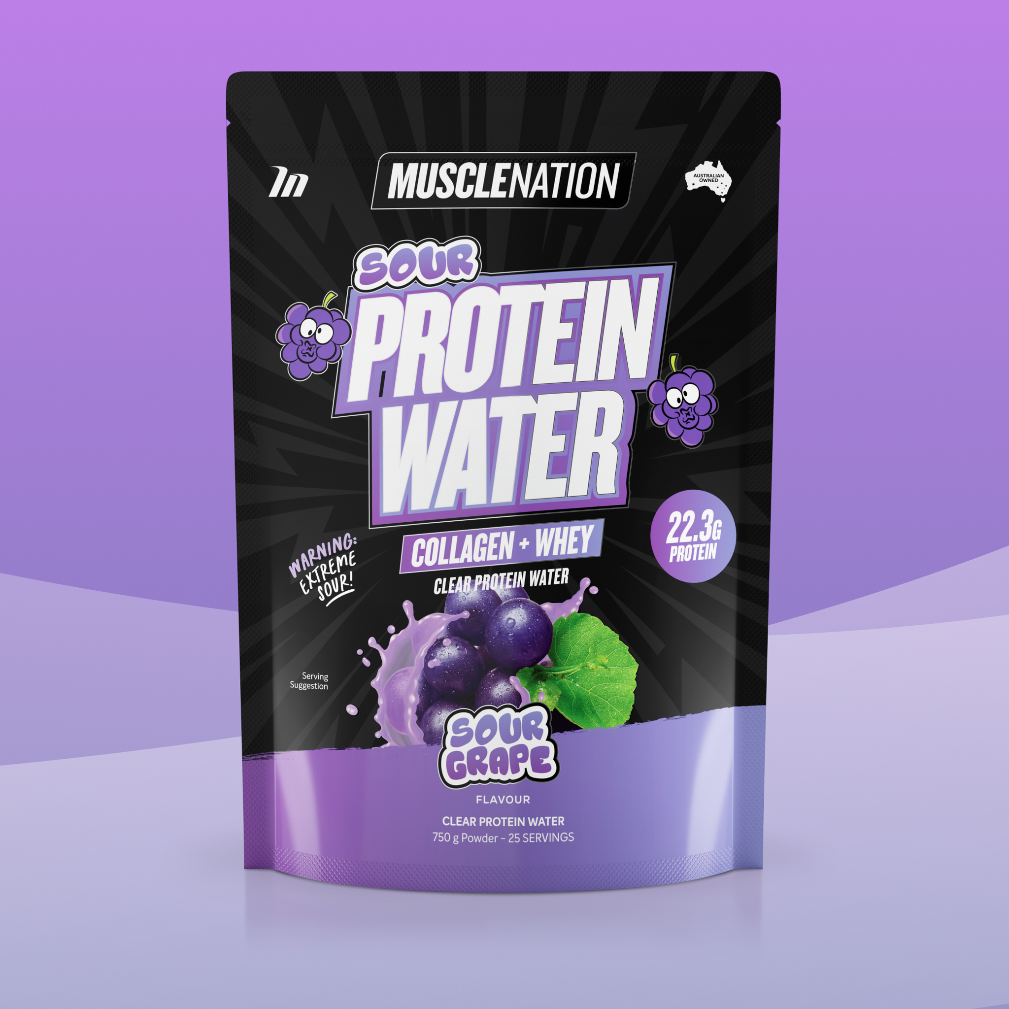 PROTEIN WATER - Sour Grape - 25 serves