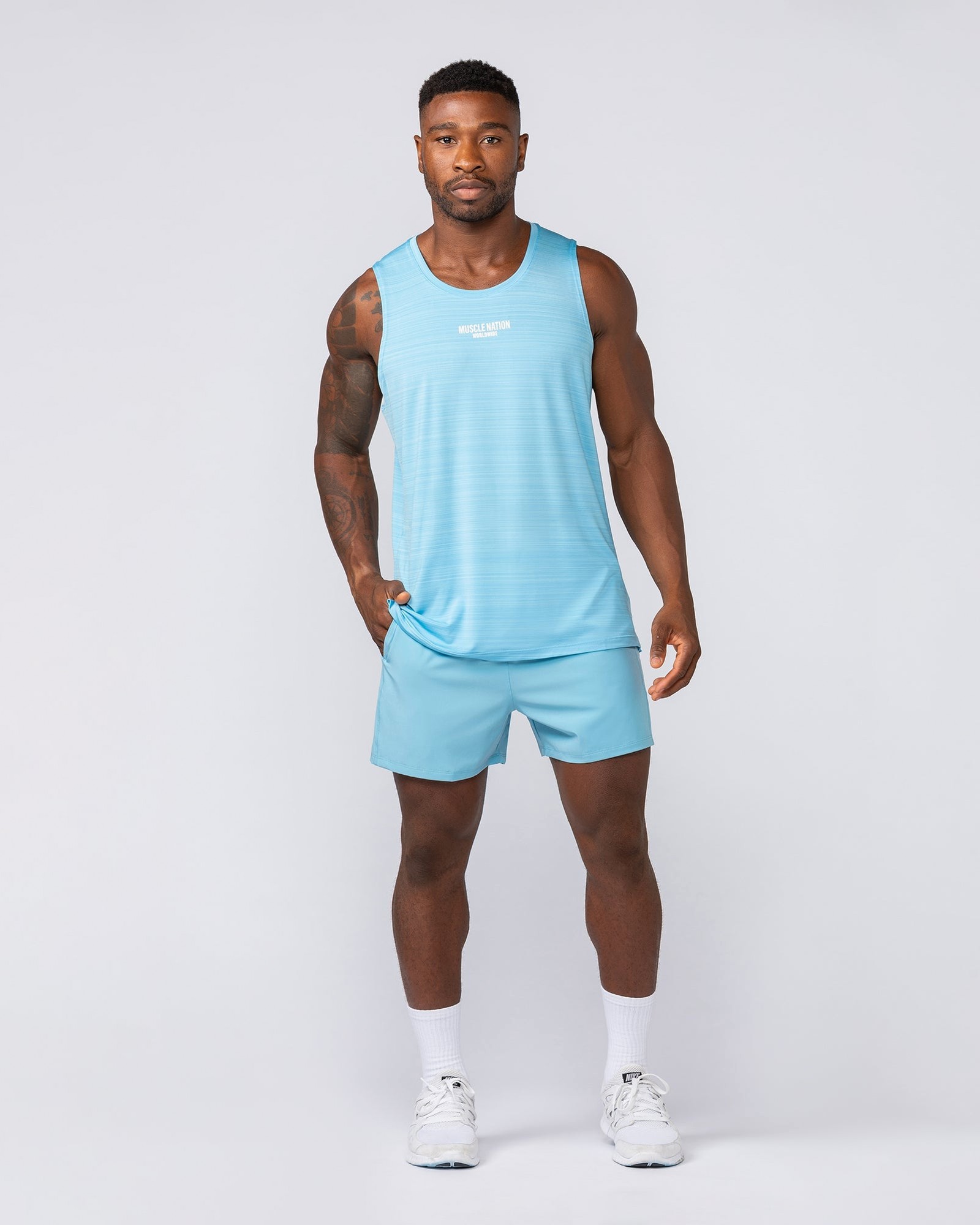 Function 4" Shorts - Mid Blue