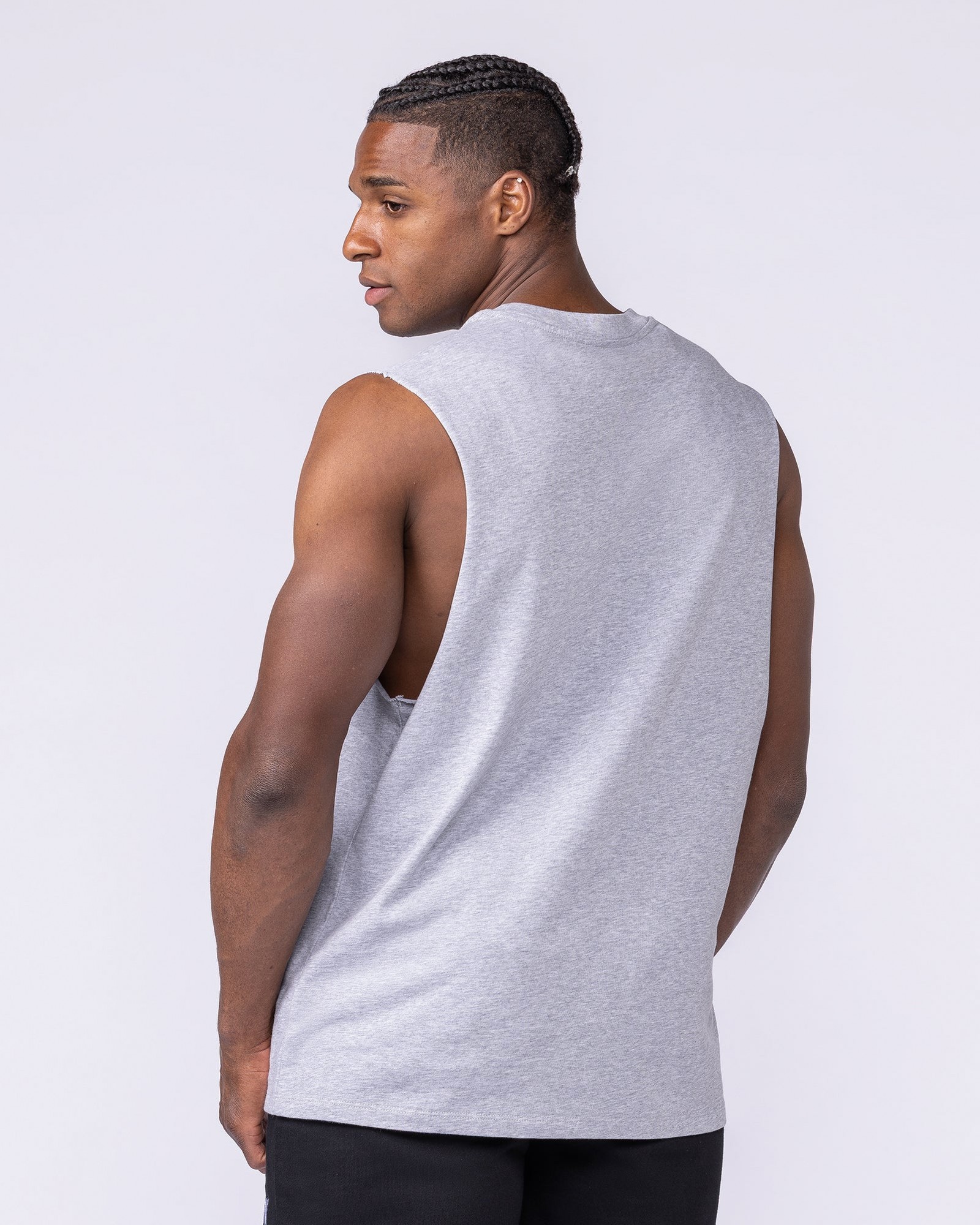 Lifestyle Training Tank - Light Grey Marl