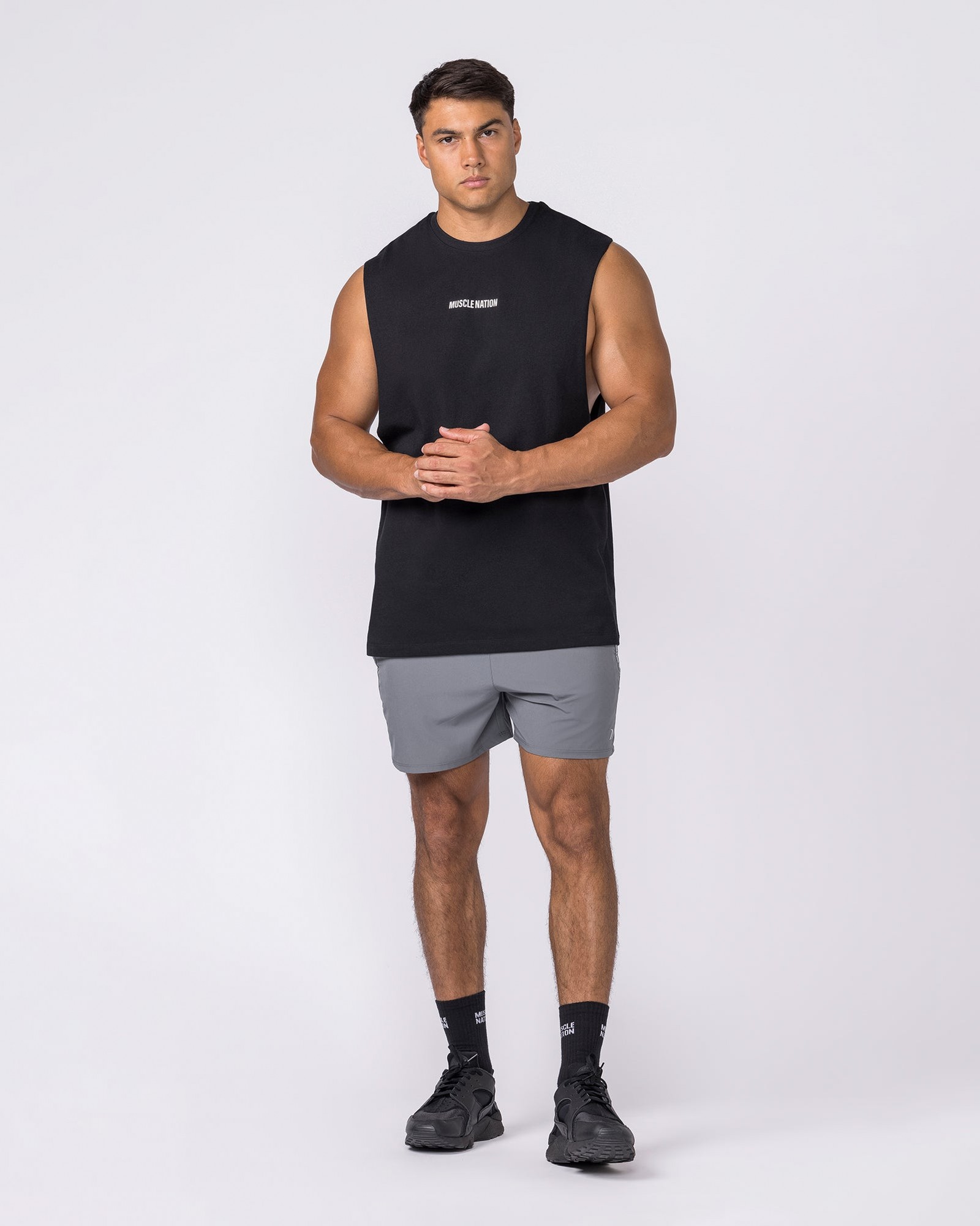 Training Drop Arm Tank - Black