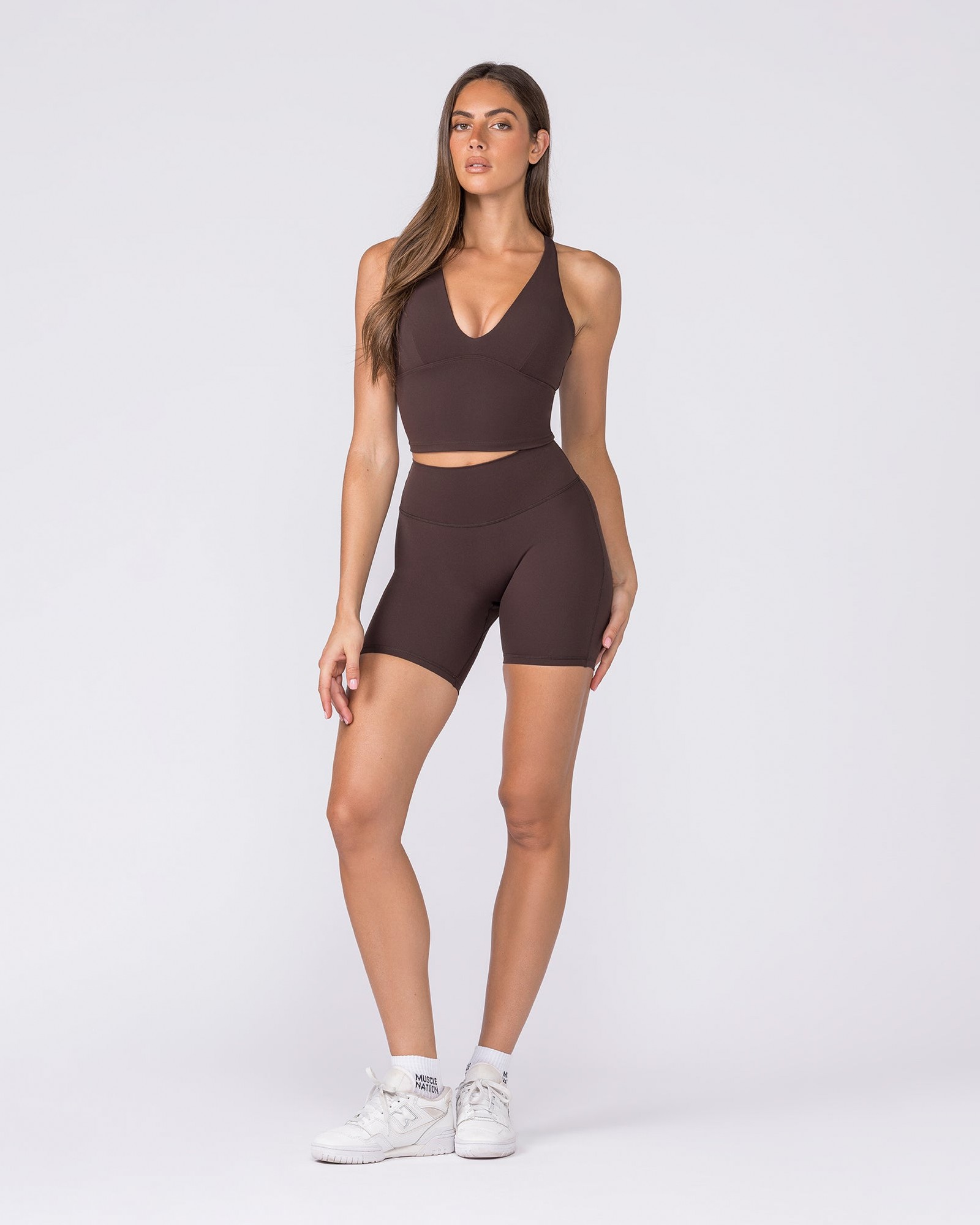 Influence Bra Tank - Cocoa