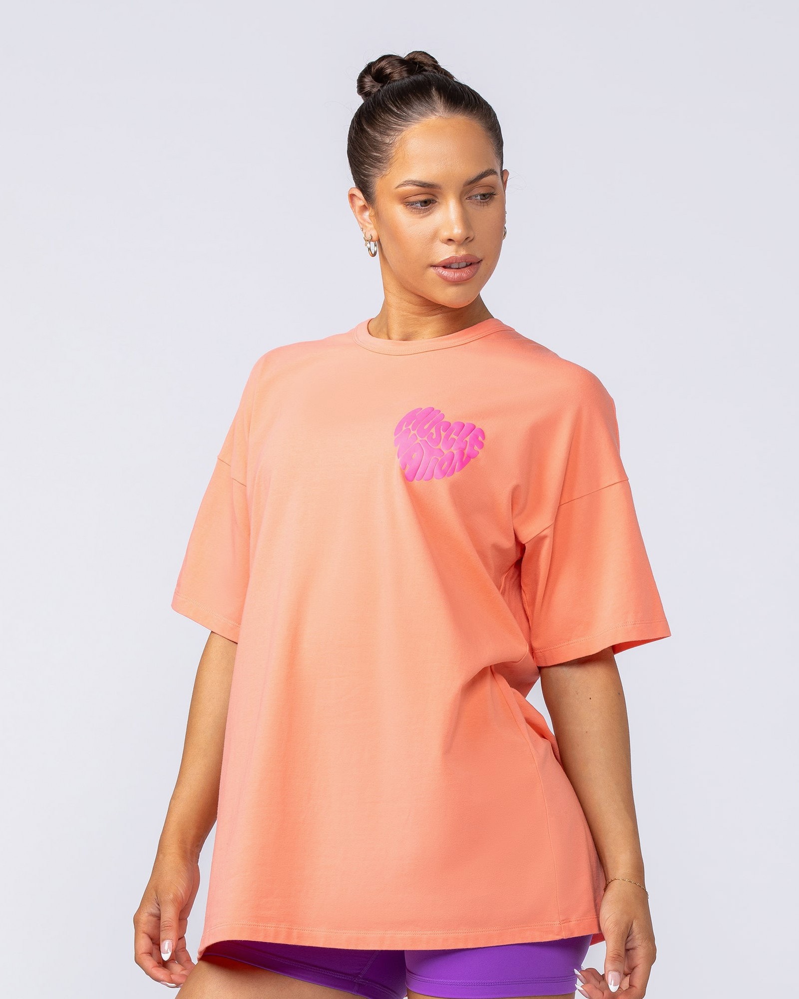 Peachy Oversized Tee - Peachy