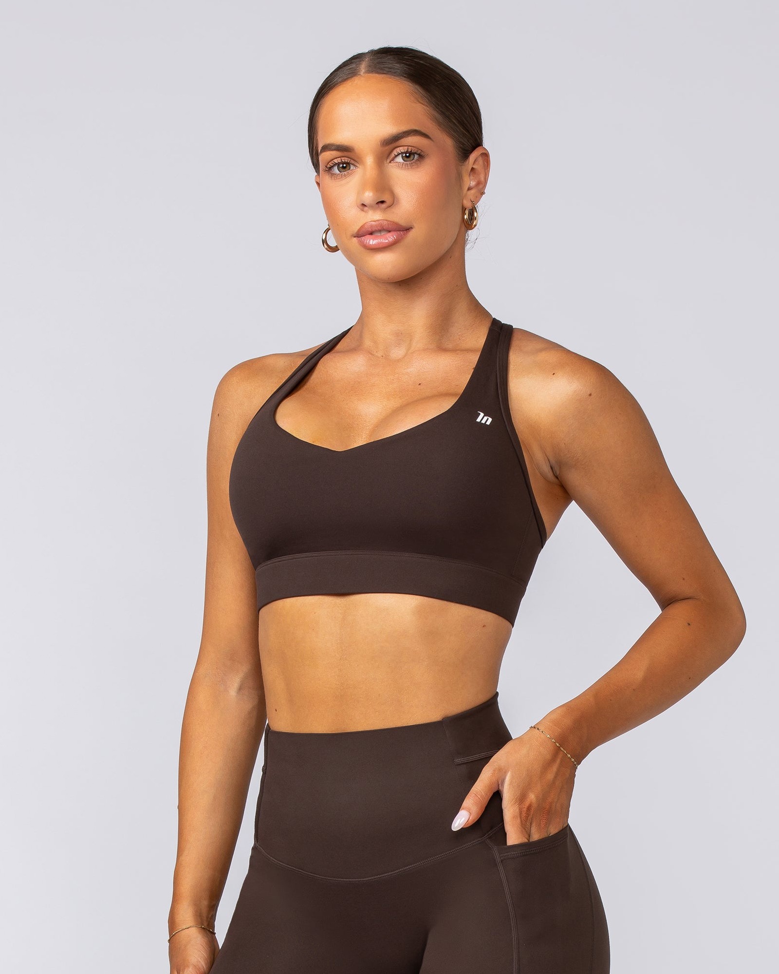 Elite Support Bra - Cocoa