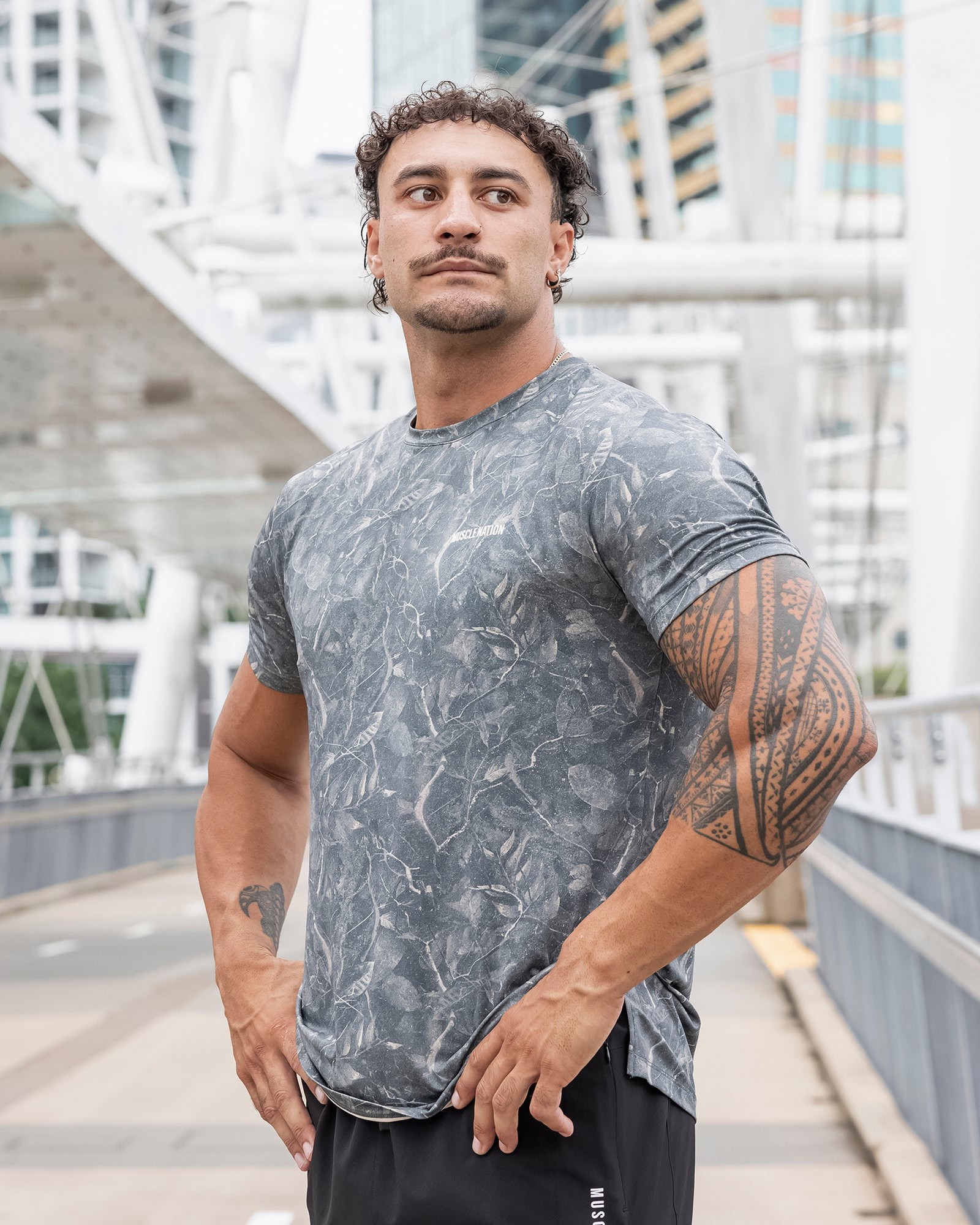 Climaflex Active Tee - Washed Tree Camo