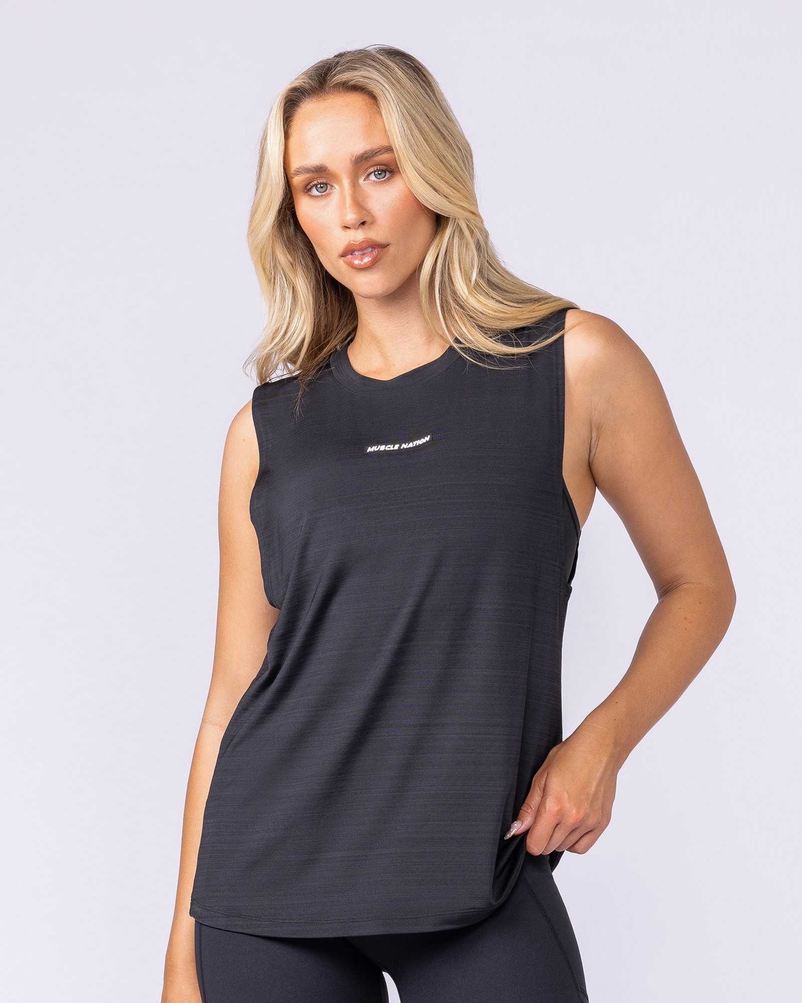 Active Drop Arm Training Tank - Black