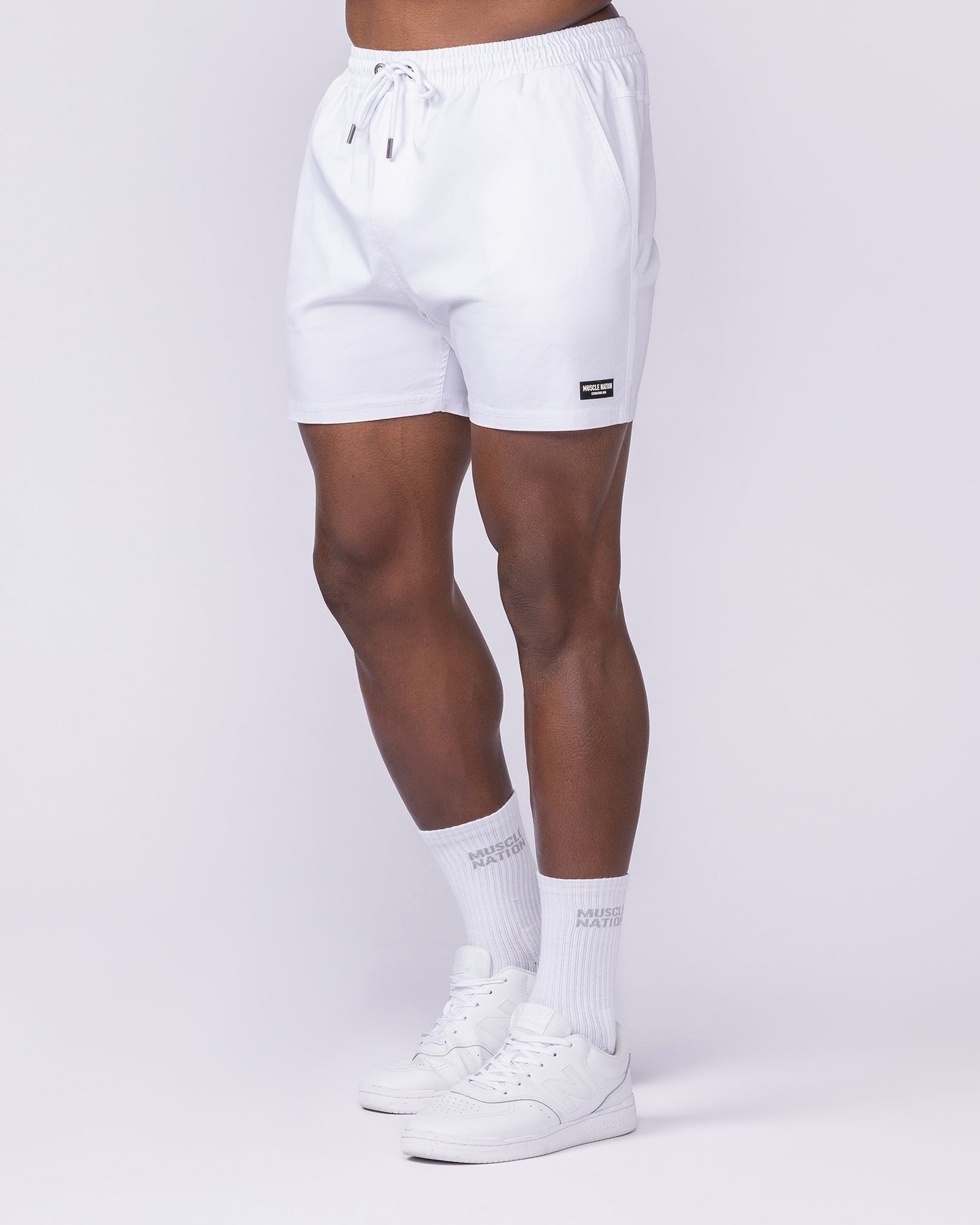 Daily 4" Shorts - White