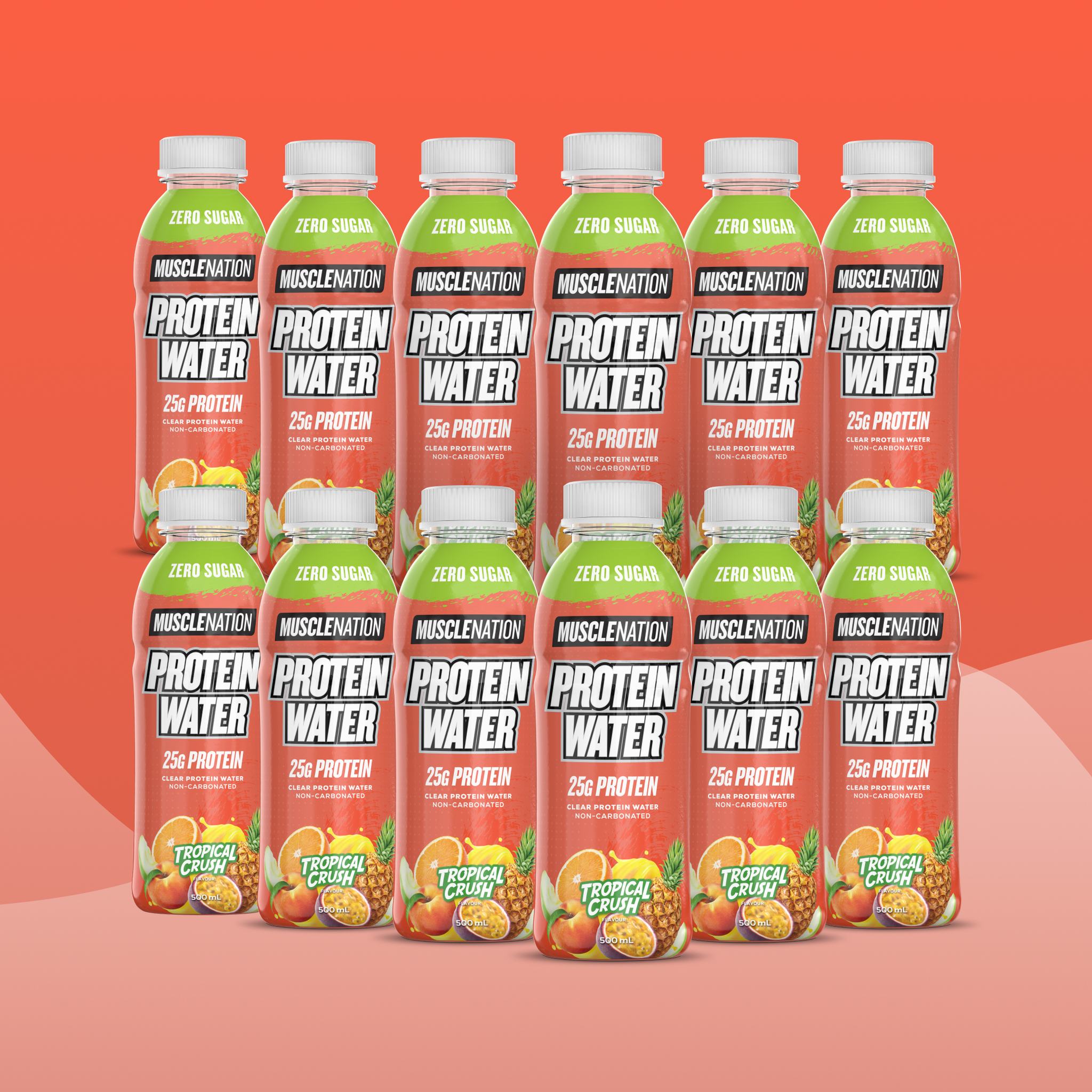 Protein Water RTD - Tropical Crush 500ml (12 Pack)
