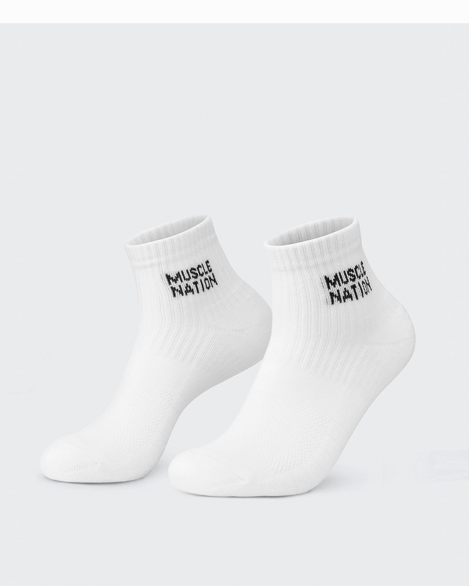 Womens 1/4 Crew Sock (2x Pack)