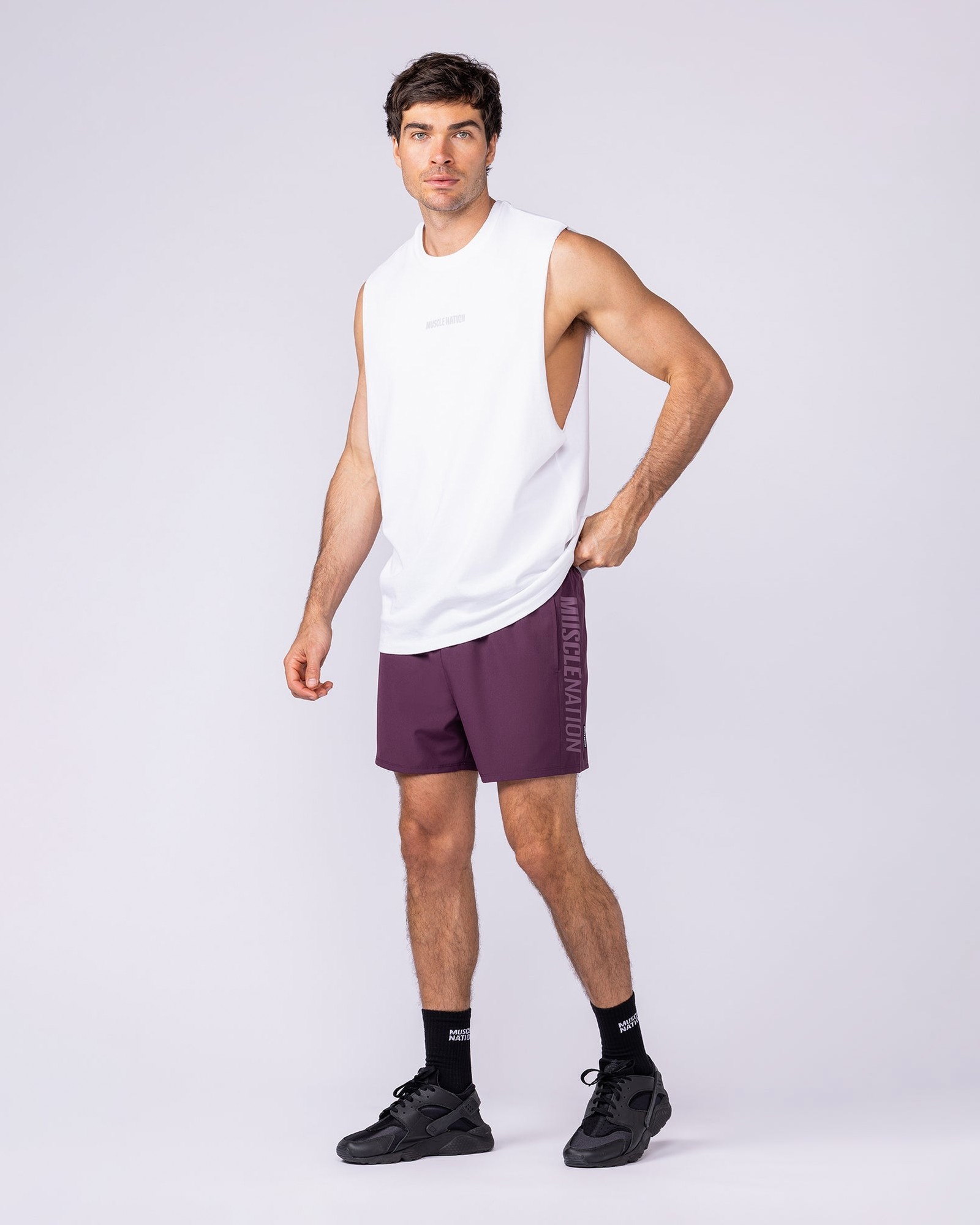 Function 4" Shorts - Cranberry