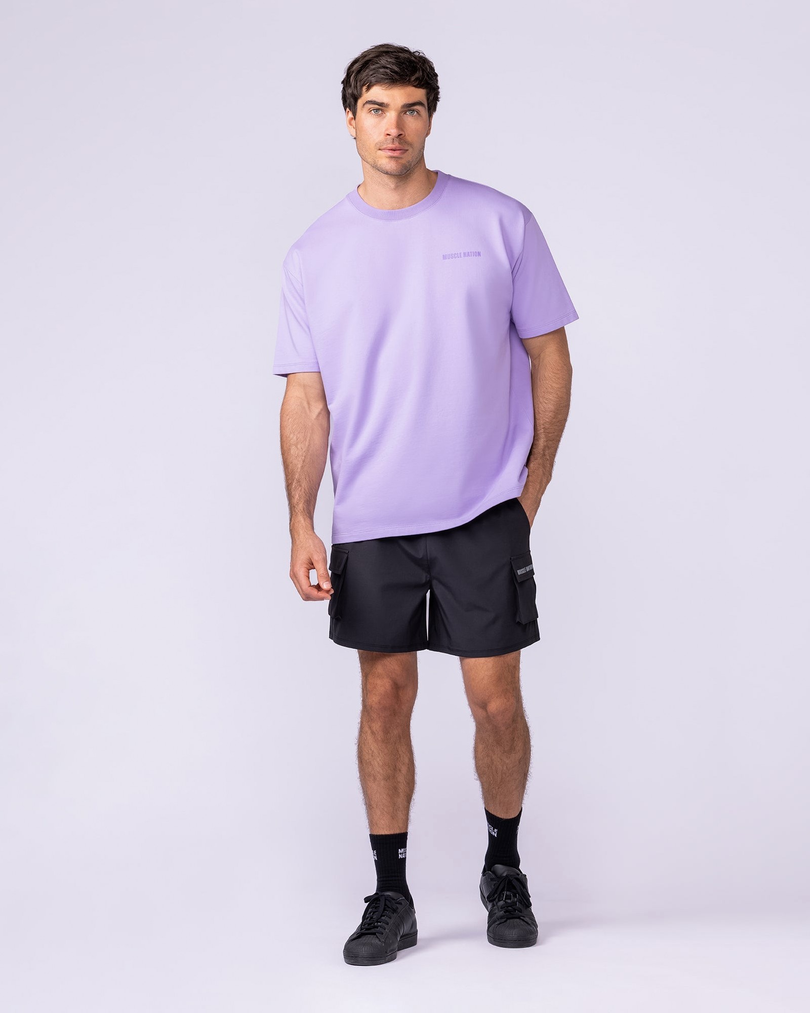 Essential Regular Fit Tee - Lavender