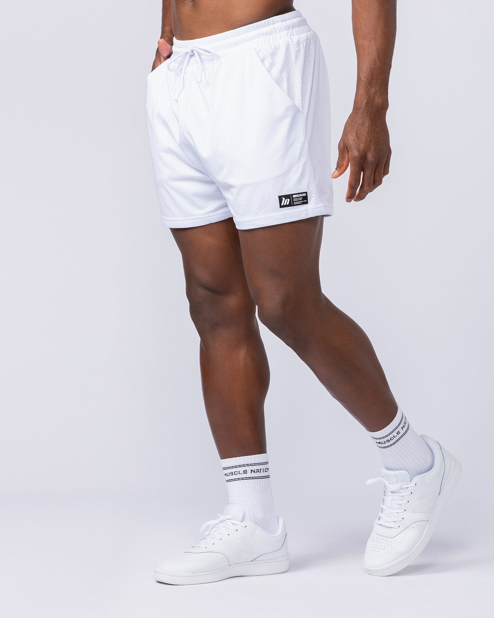 Lay Up 3.5" Shorts - White