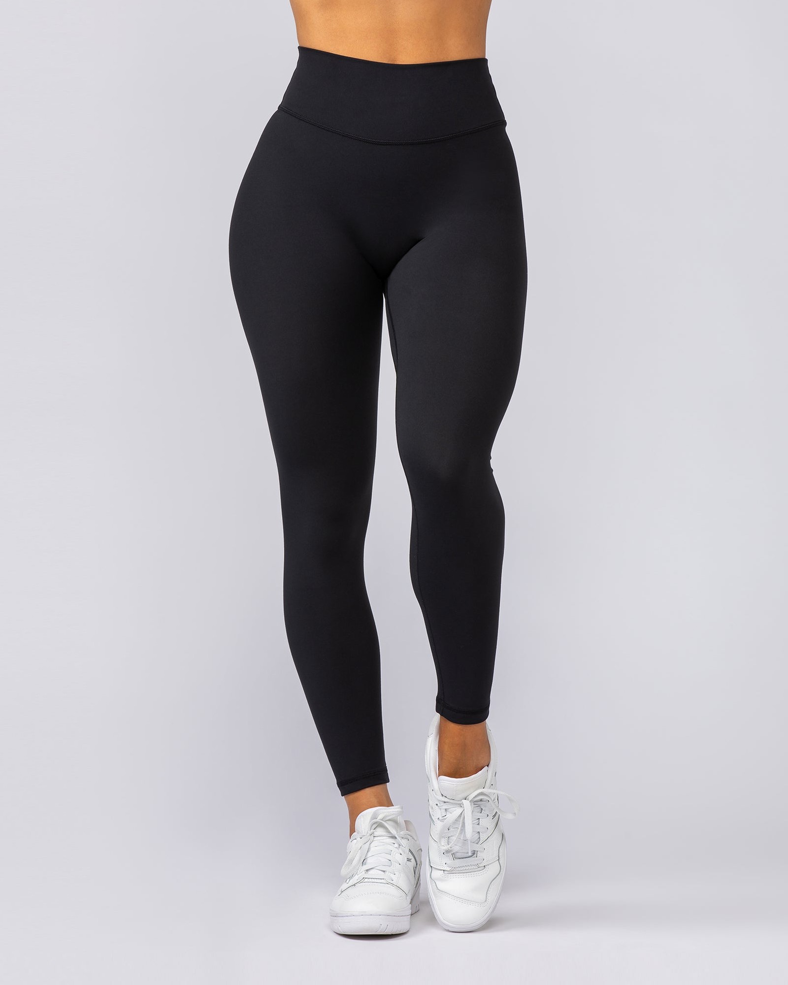 Liberty High Rise Ankle Length Leggings - Black