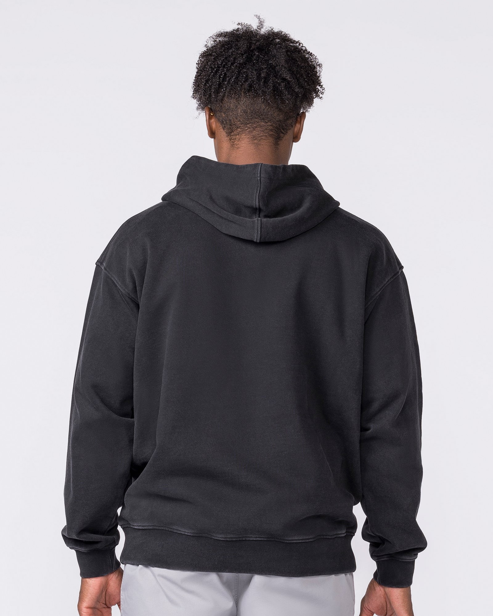 Metalcore Vintage Hoodie - Washed Black
