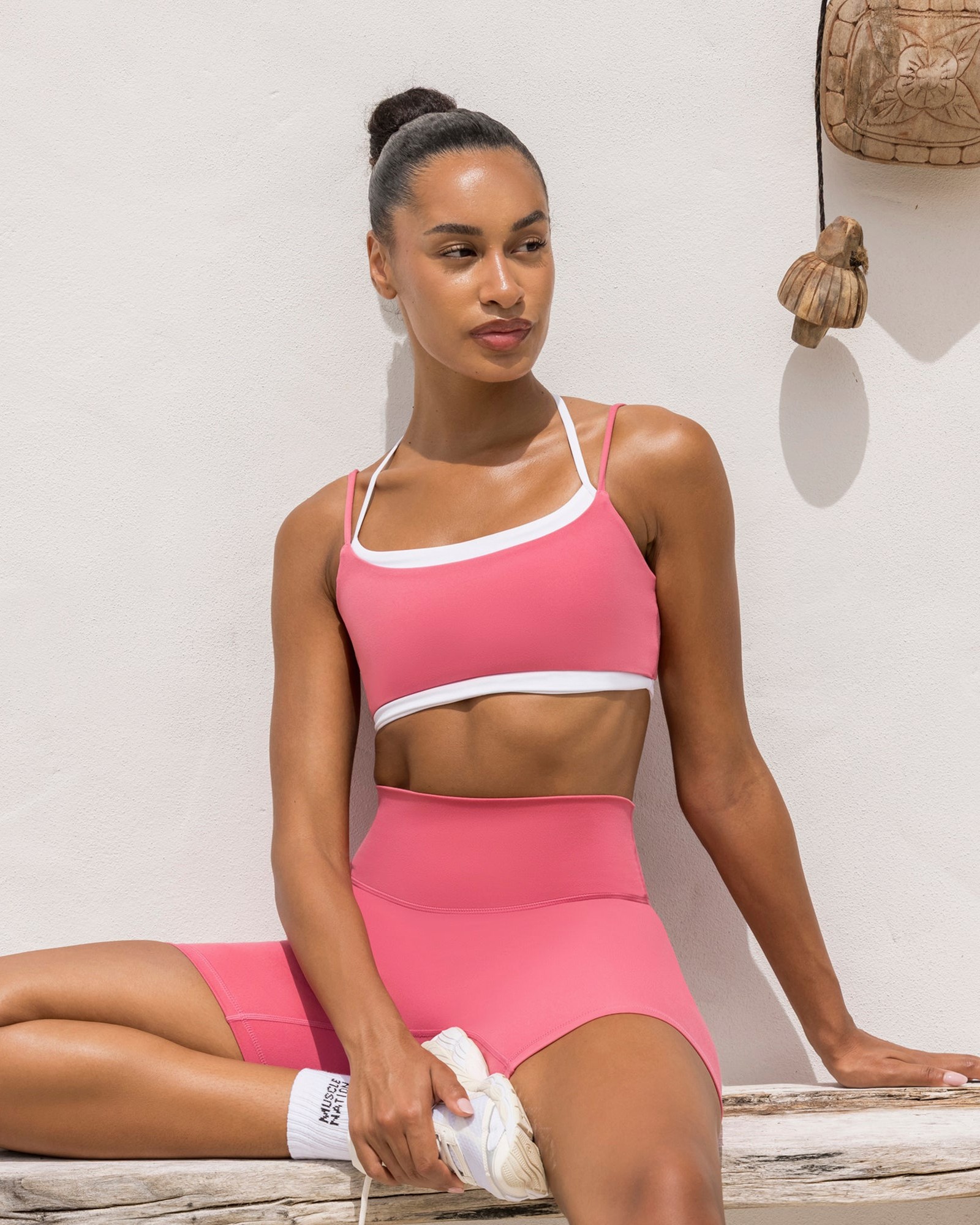 Duo Bralette - White/Petal