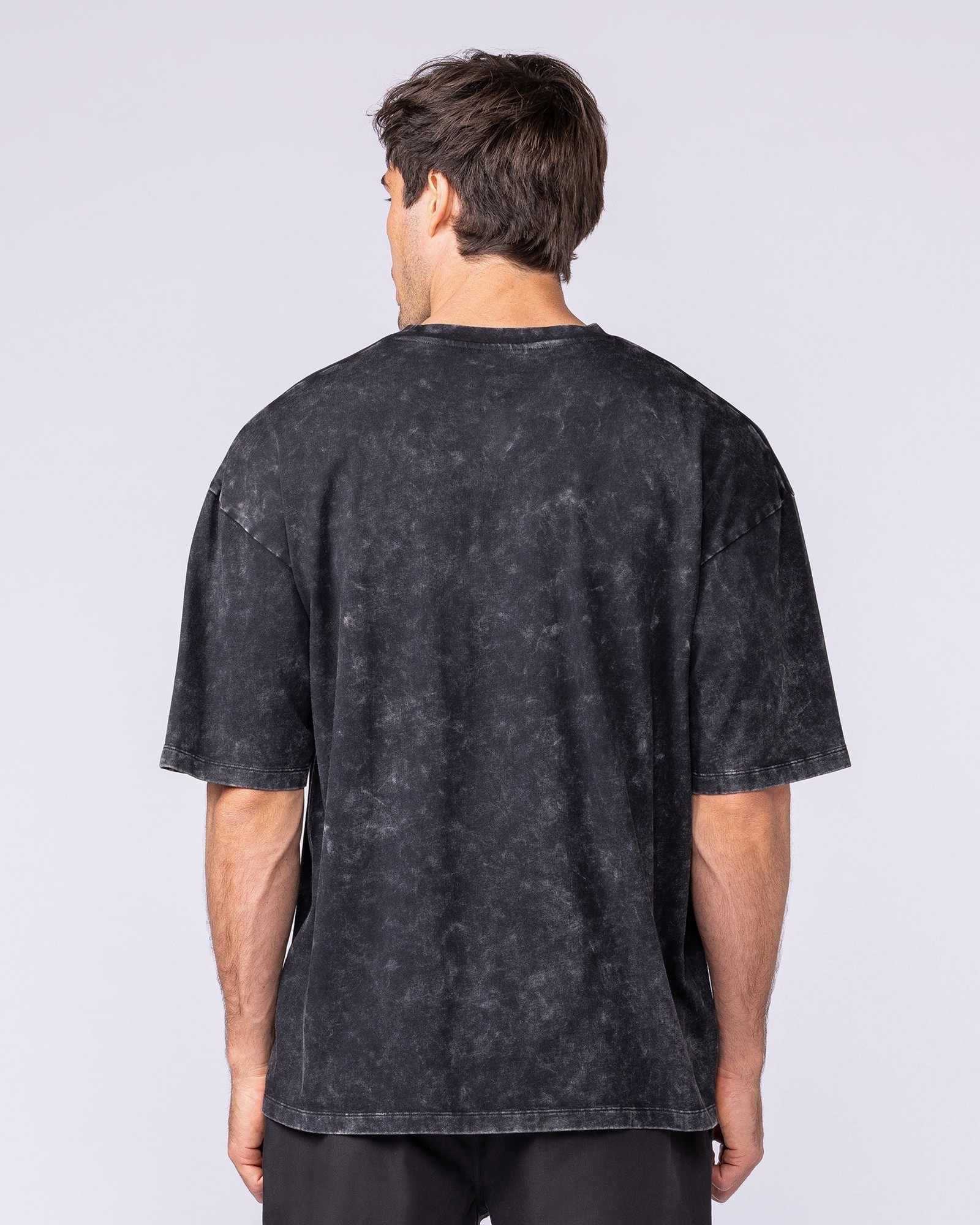 Immortal Oversized Vintage Tee - Washed Black
