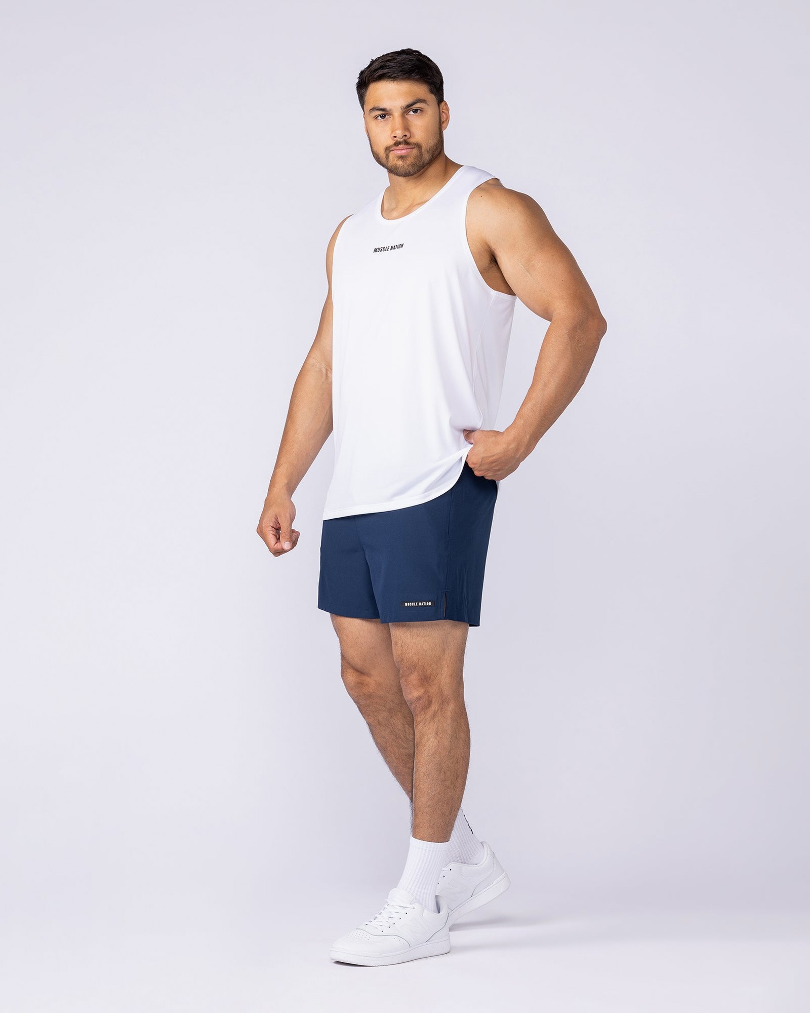Level Up Training 4" Shorts - Navy