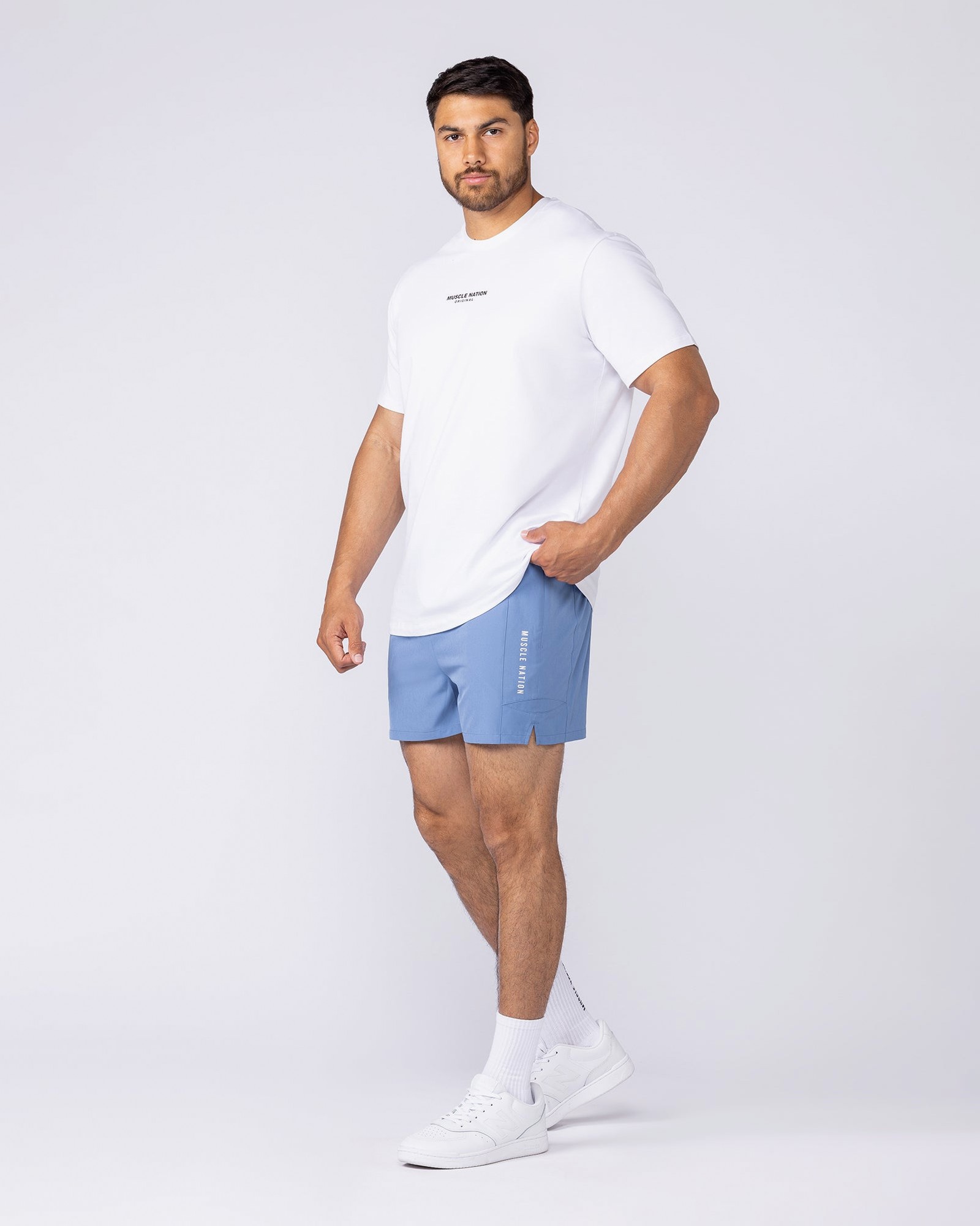 Streamline Training 3" Shorts - Pacific