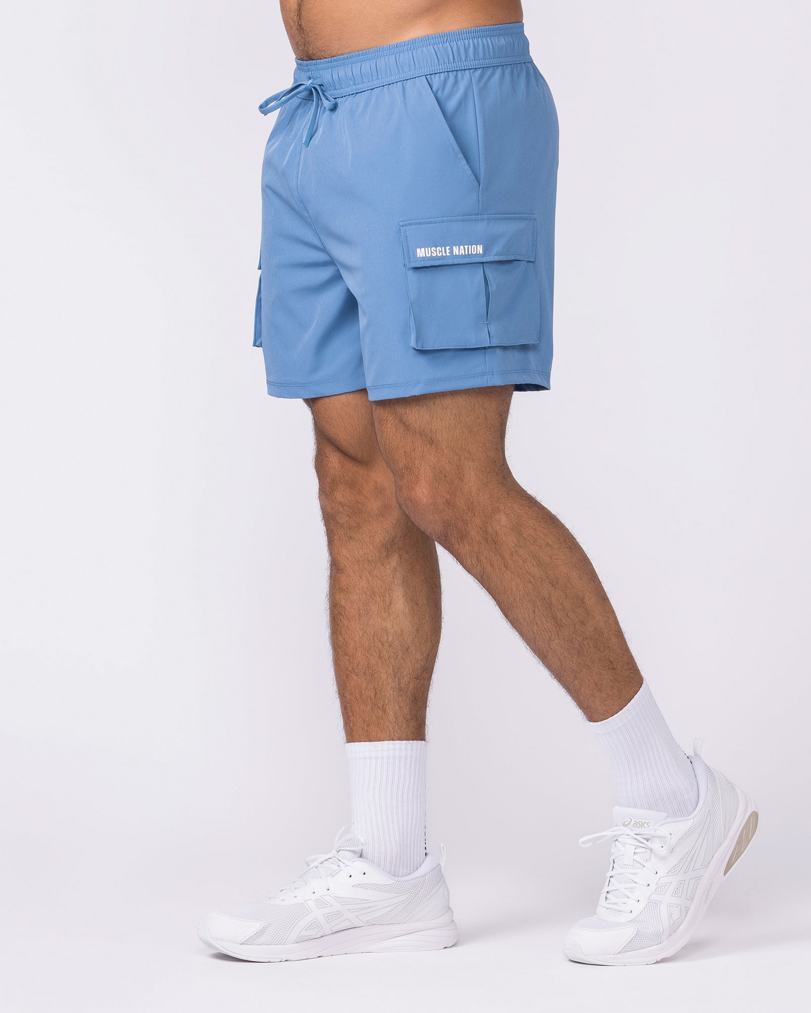 Active Cargo 5" Shorts - Pacific
