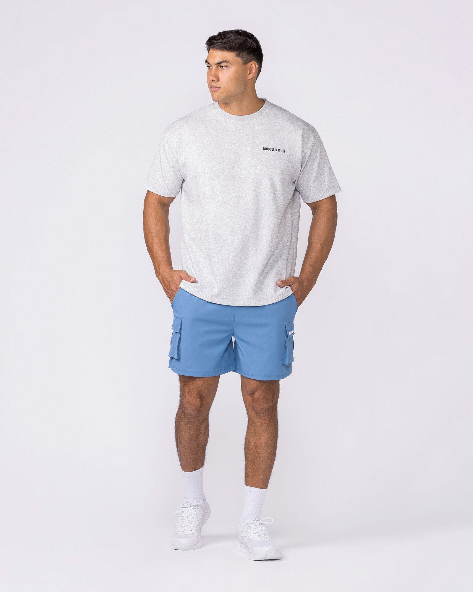 Daily Regular Fit Tee - Grey Marl