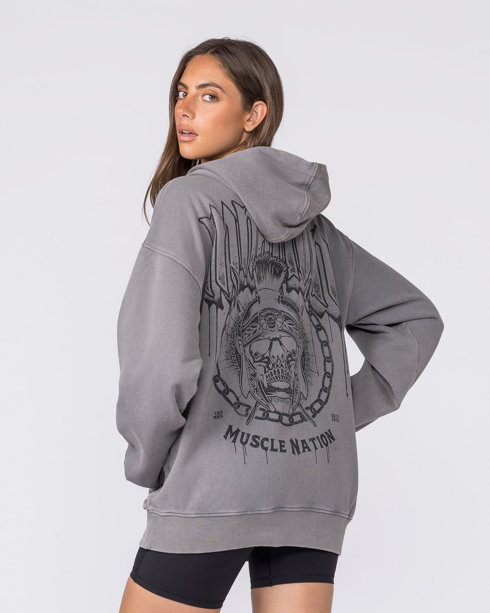 Spartan Vintage Hoodie - Washed Tornado
