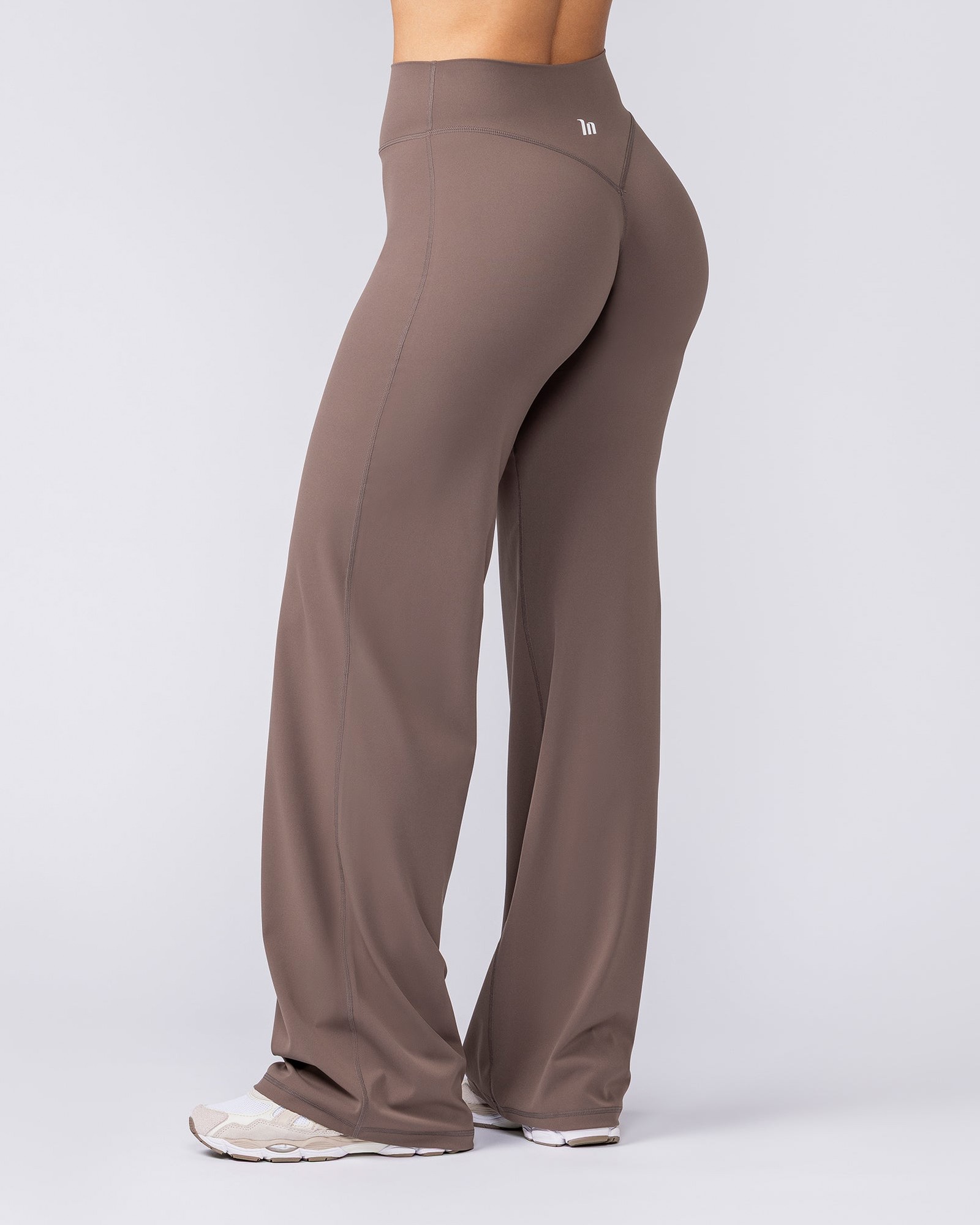 Aura Straight Leg Leggings Tall - Taupe