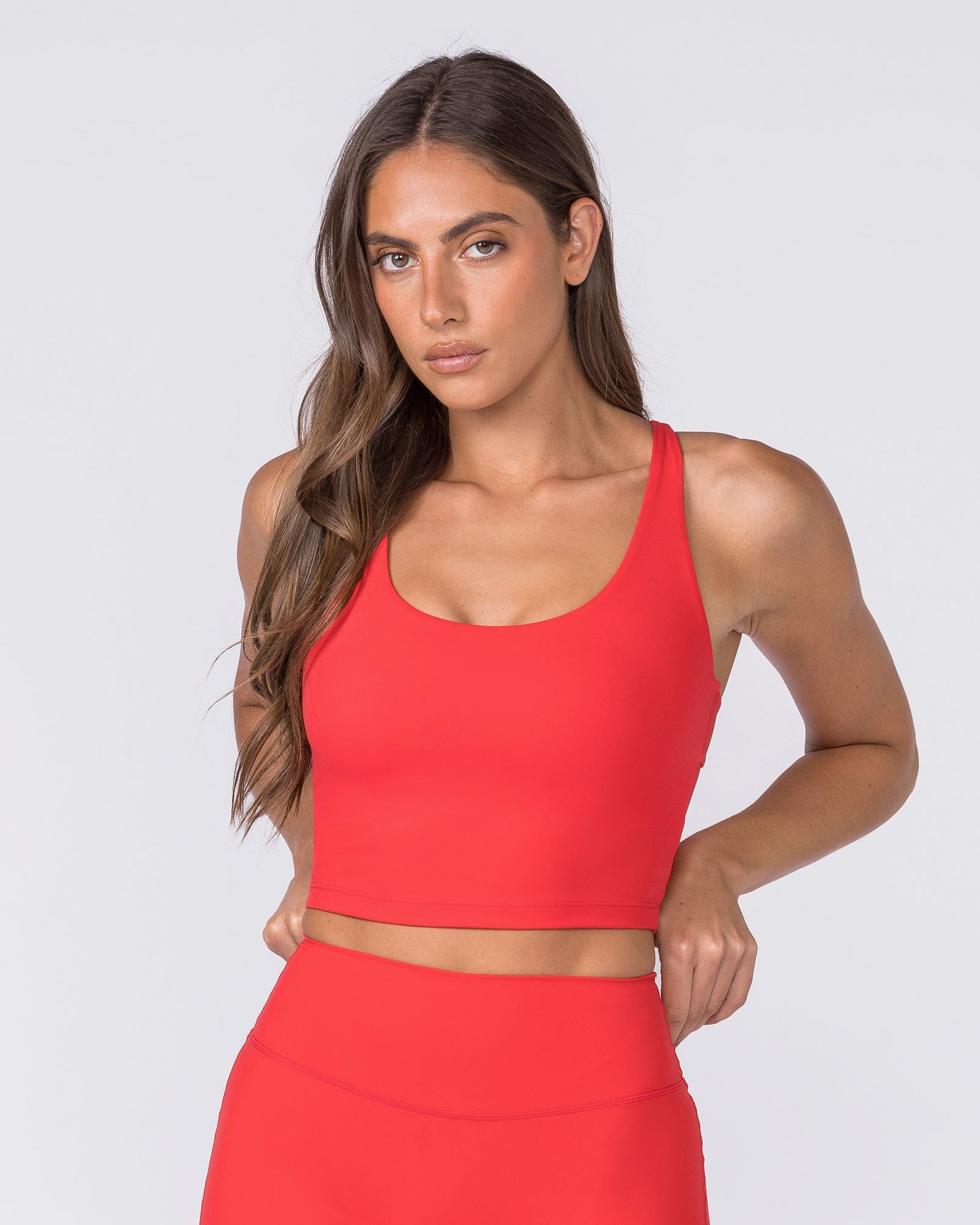 Racer Bra Tank - Salsa