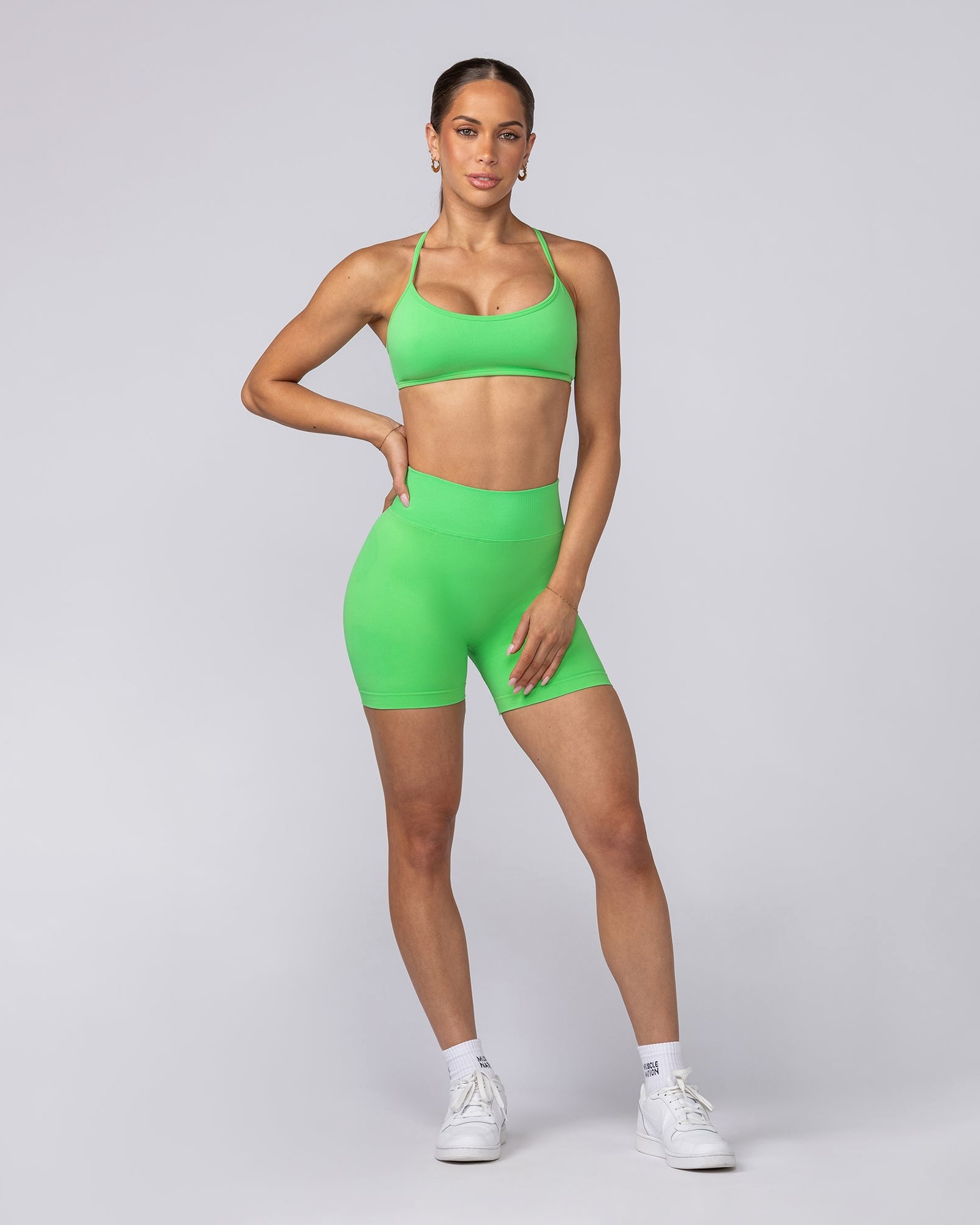Sculpt Seamless Bralette - Neon Apple
